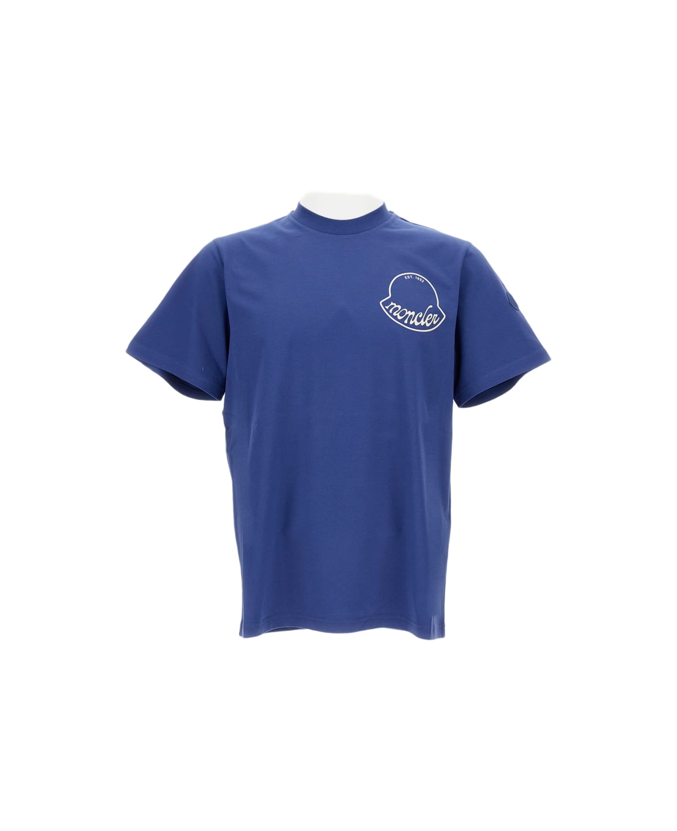 Moncler Ss T-shirt - Blue