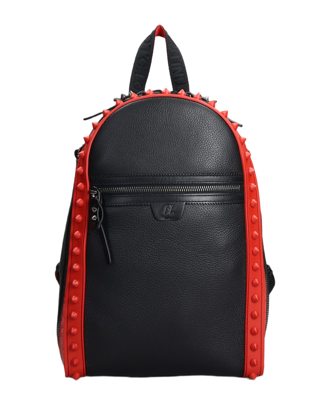 Christian Louboutin Backpack In Black Leather - black バックパック