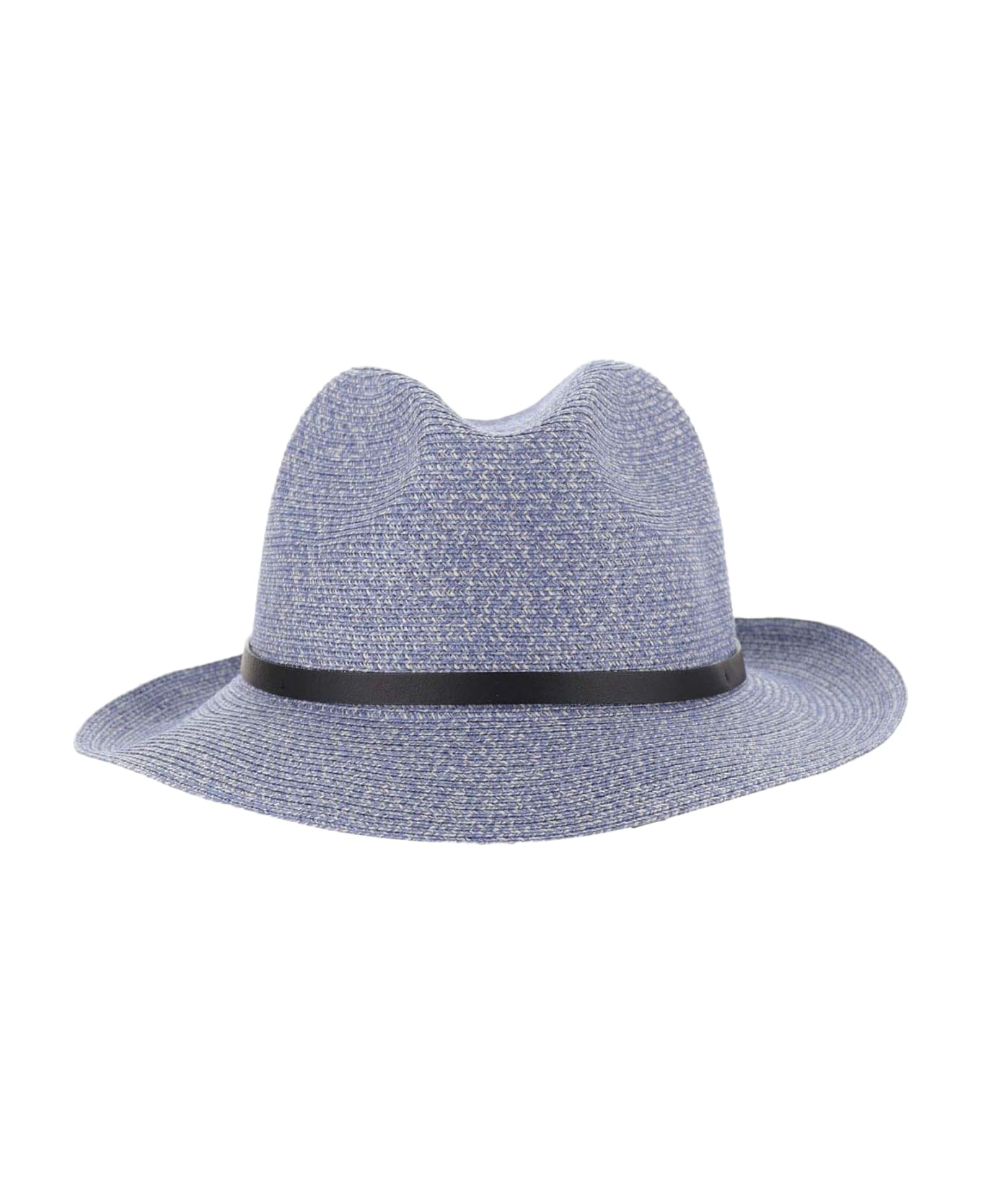 Filippo Catarzi Paper Blend Hat - Blue