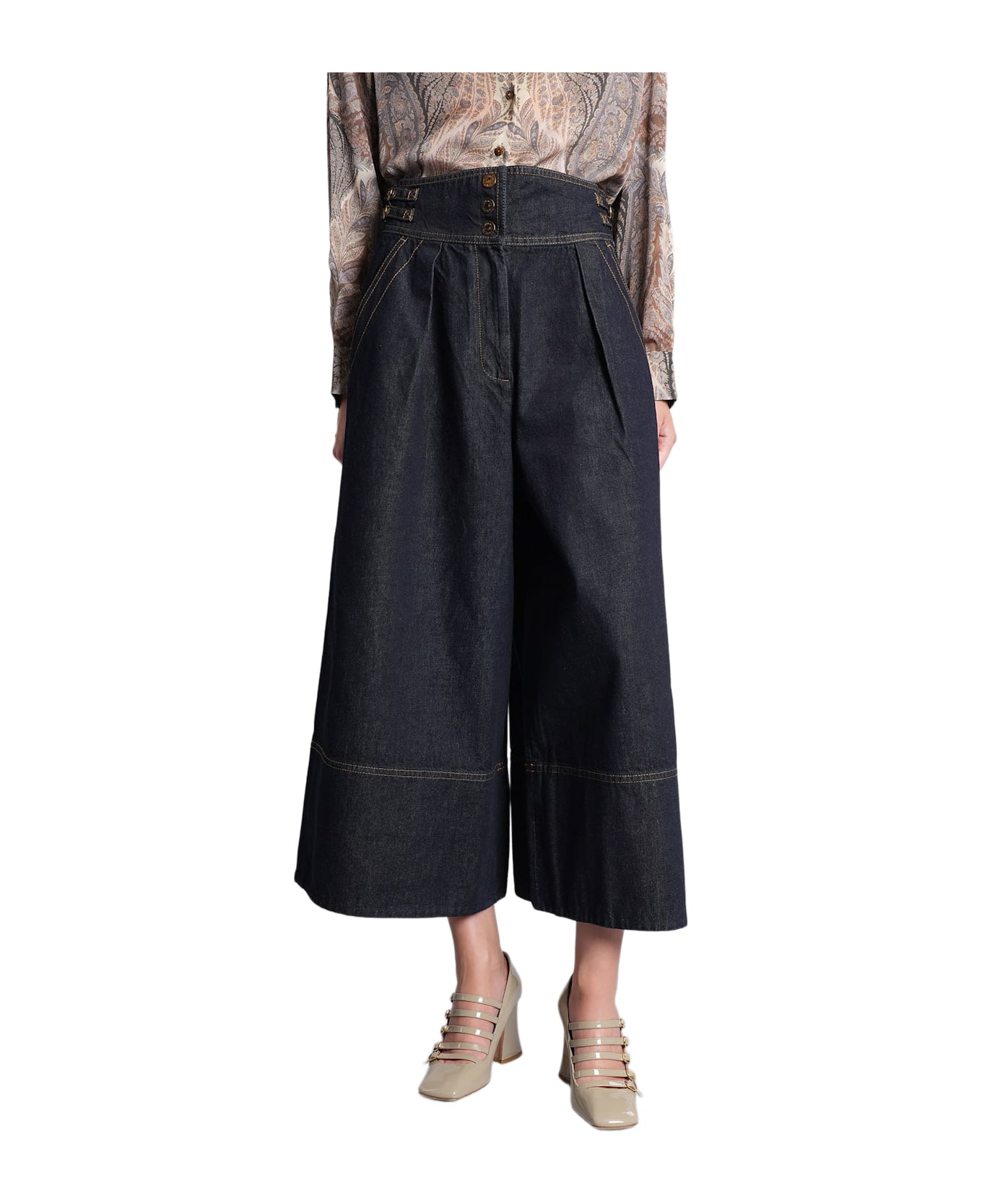 Zimmermann Jeans In Blue Denim - blue