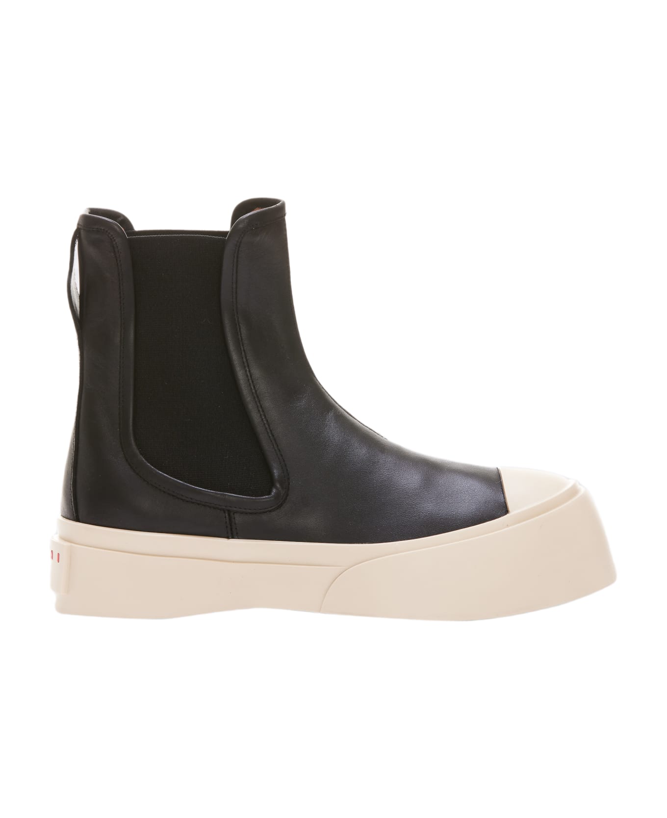 Marni Black Leather Pablo Boots