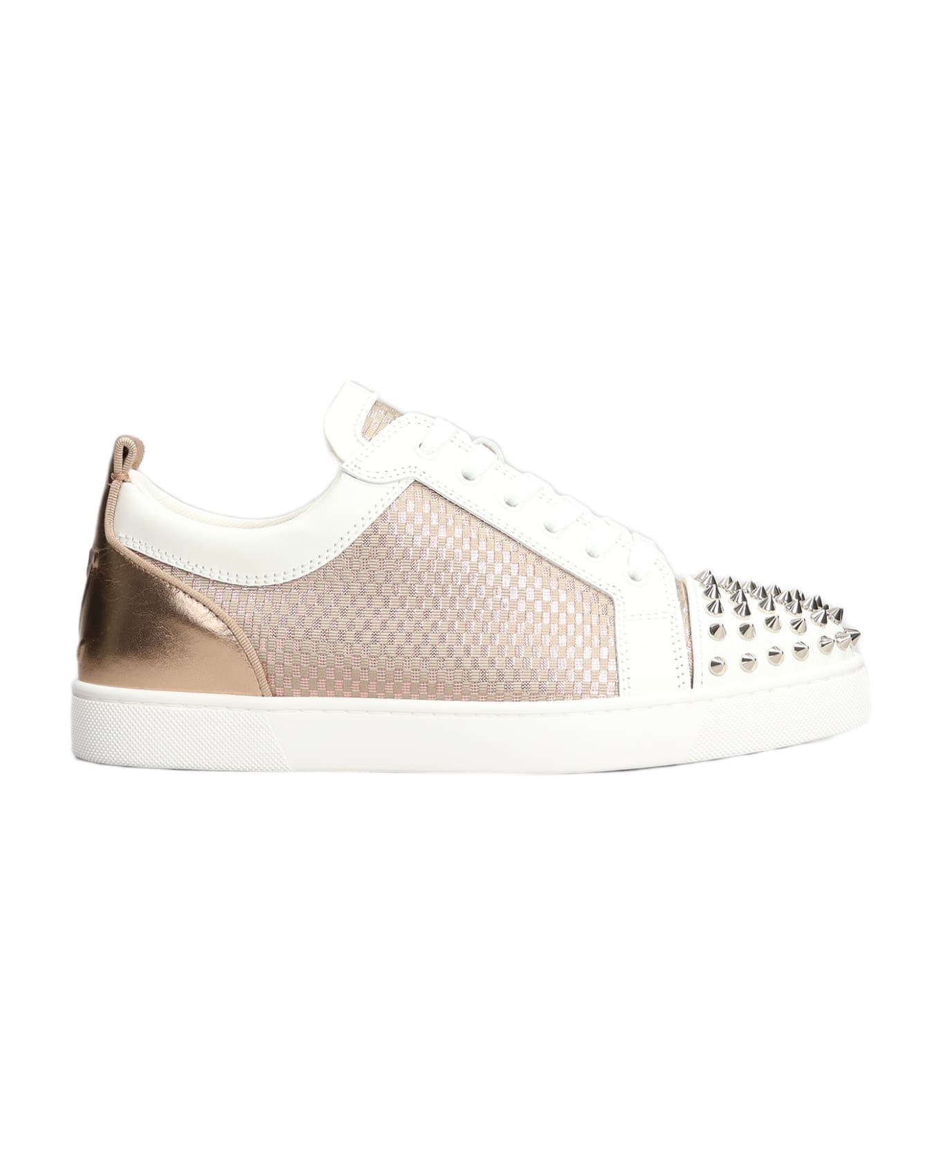 Christian Louboutin Varsijunior Spikes Sneakers - white