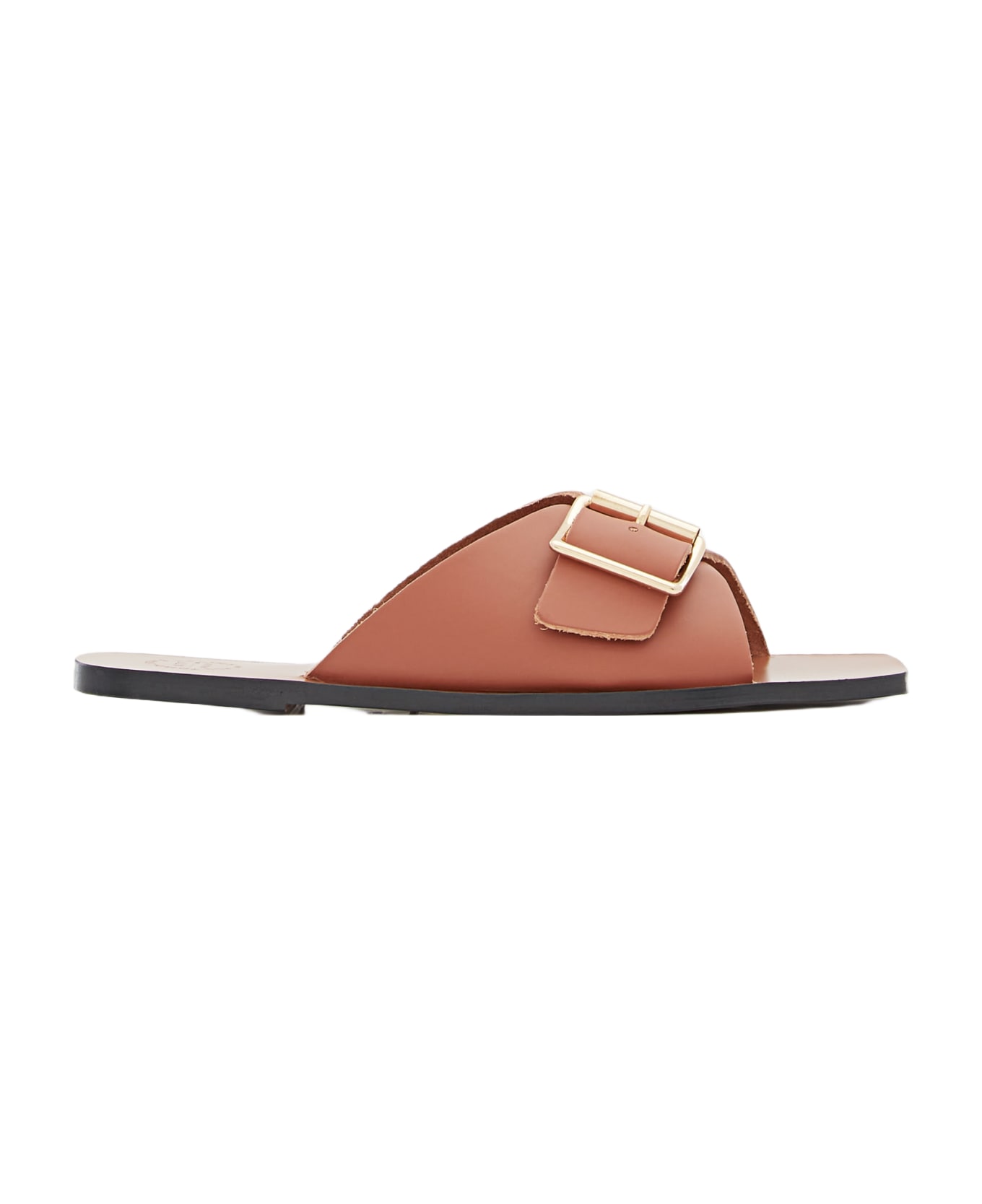 ATP Atelier Monza Leather Sandals - Brown サンダル