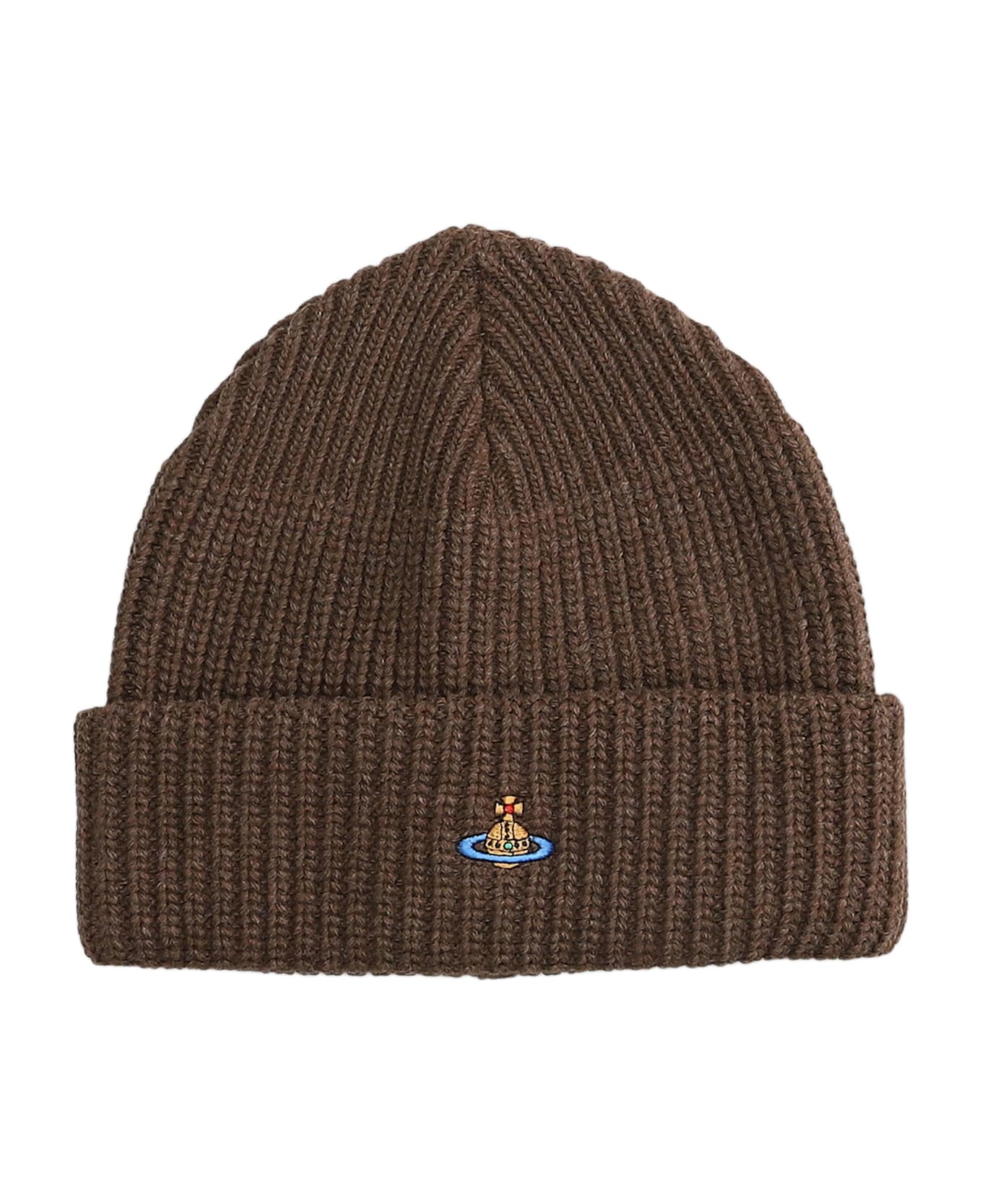 Vivienne Westwood Hats In Brown Wool - brown