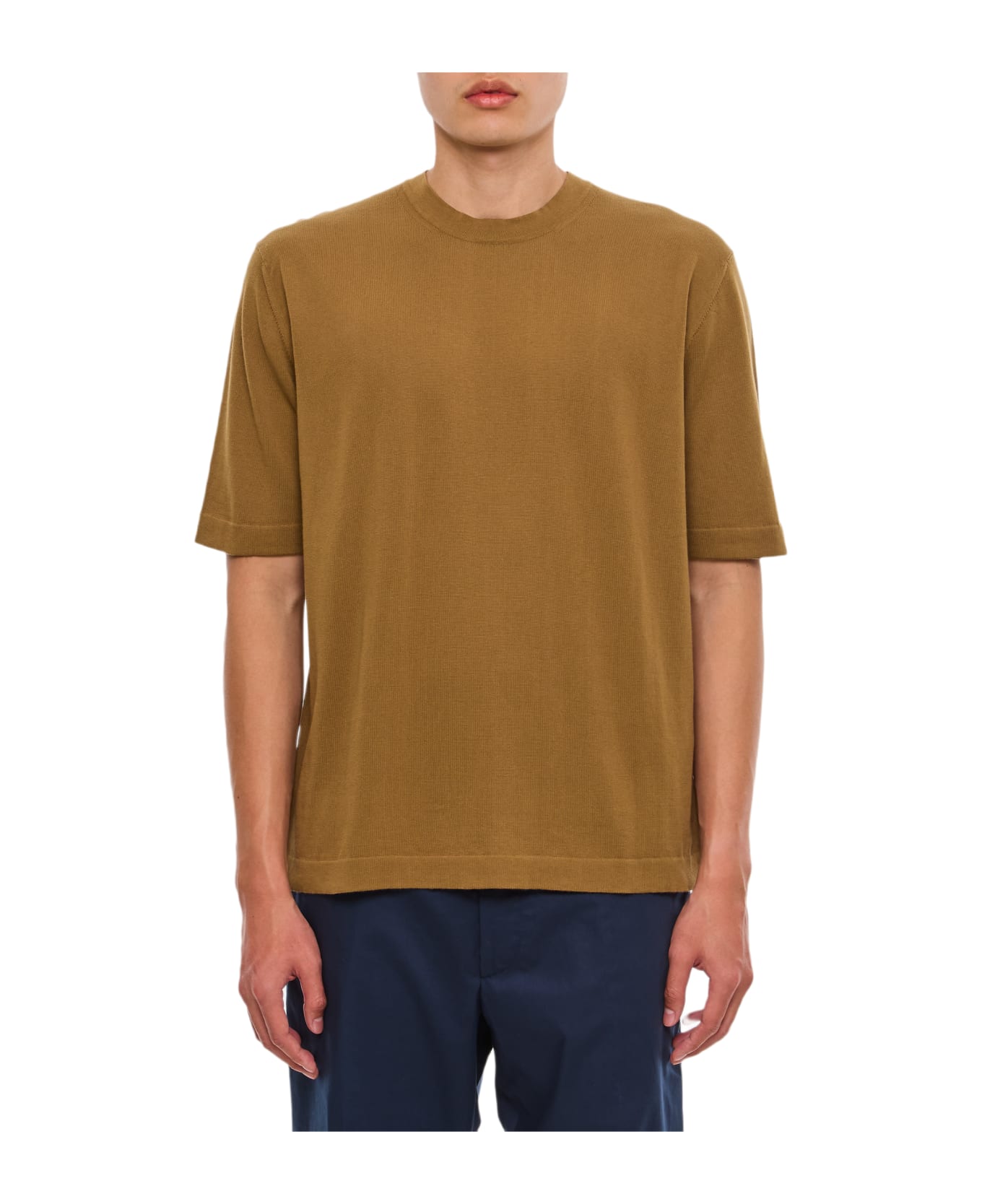 K-Way Combe Cotton T-shirt - Brown シャツ