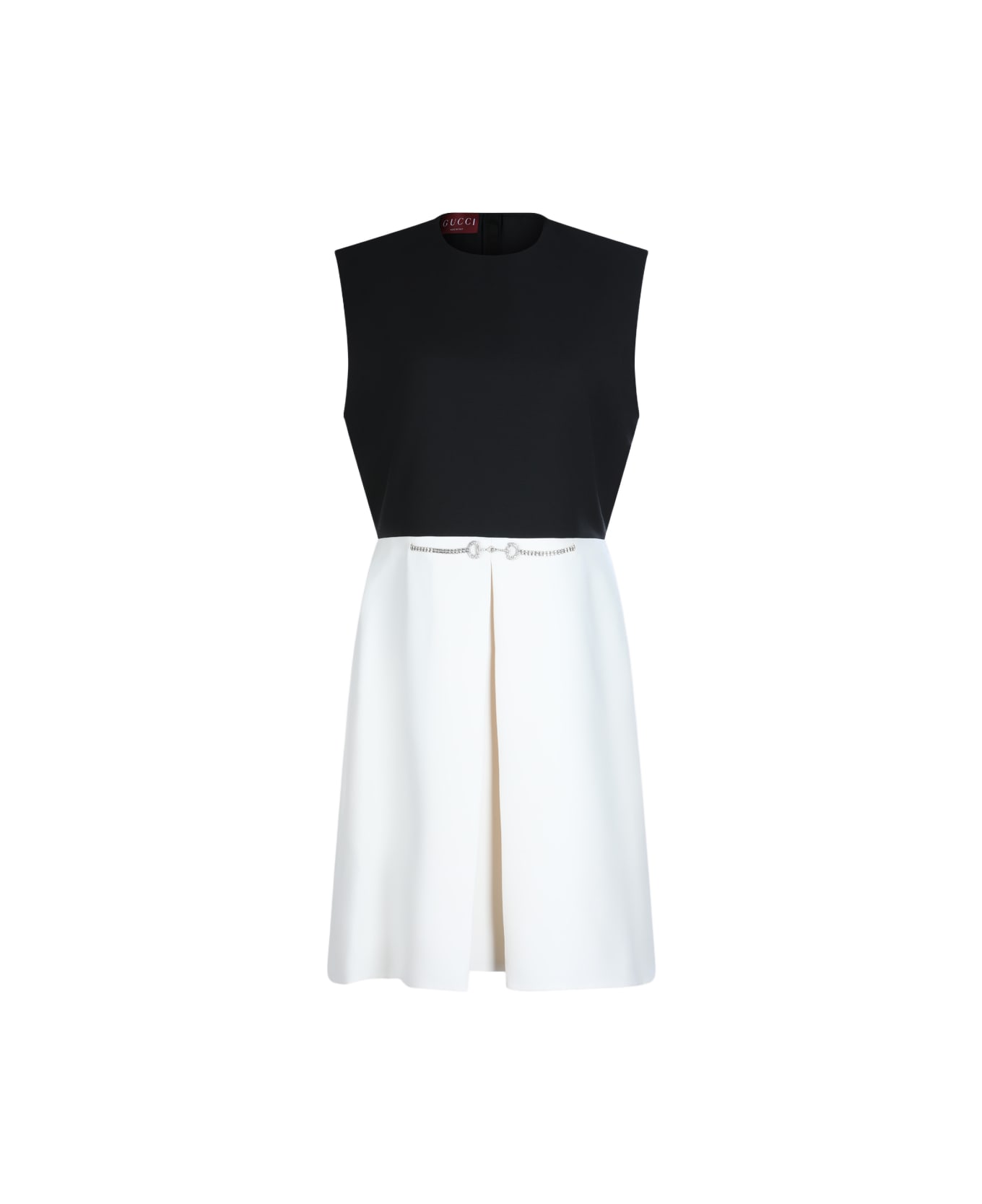 Gucci Black And White Dress - OFF-WHITE