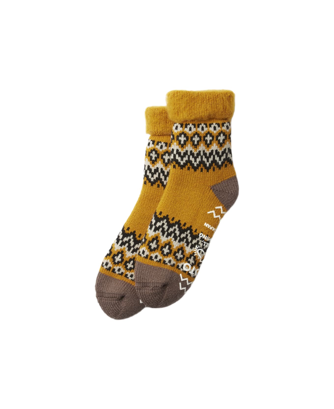 Rototo Comfy Room Socks Nordic - Yellow
