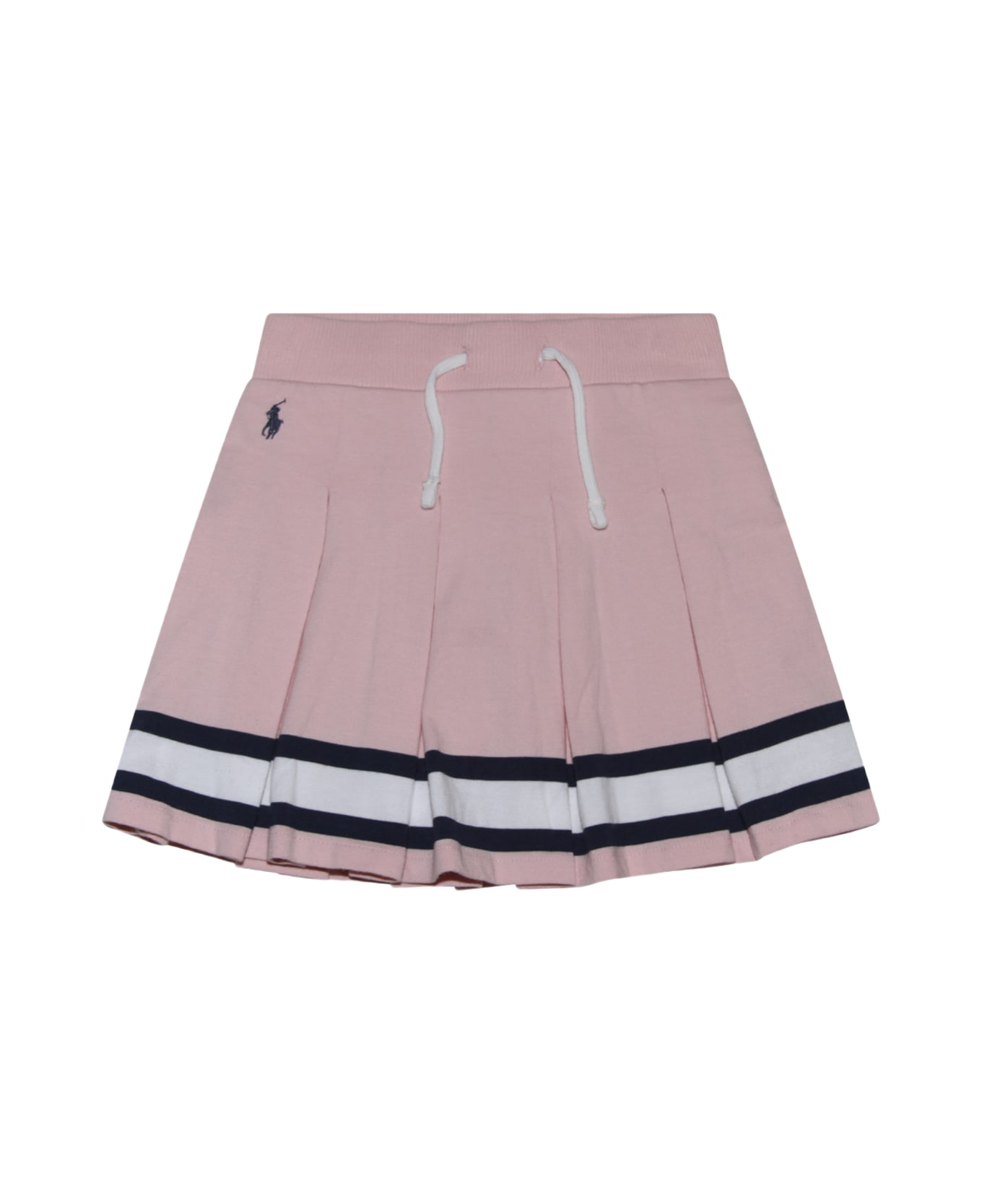 Ralph Lauren Pink Cotton Pleated Skirt - Rosa
