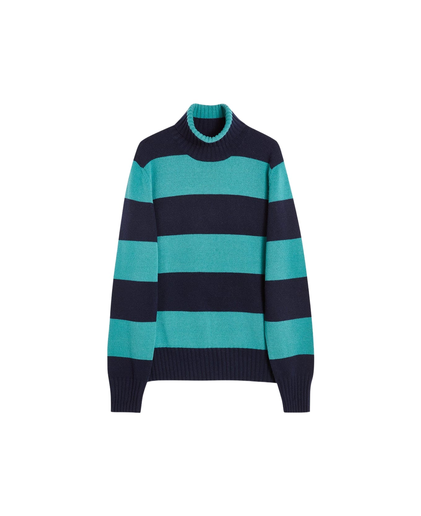 doppiaa Aaitor Wool Striped Turtleneck