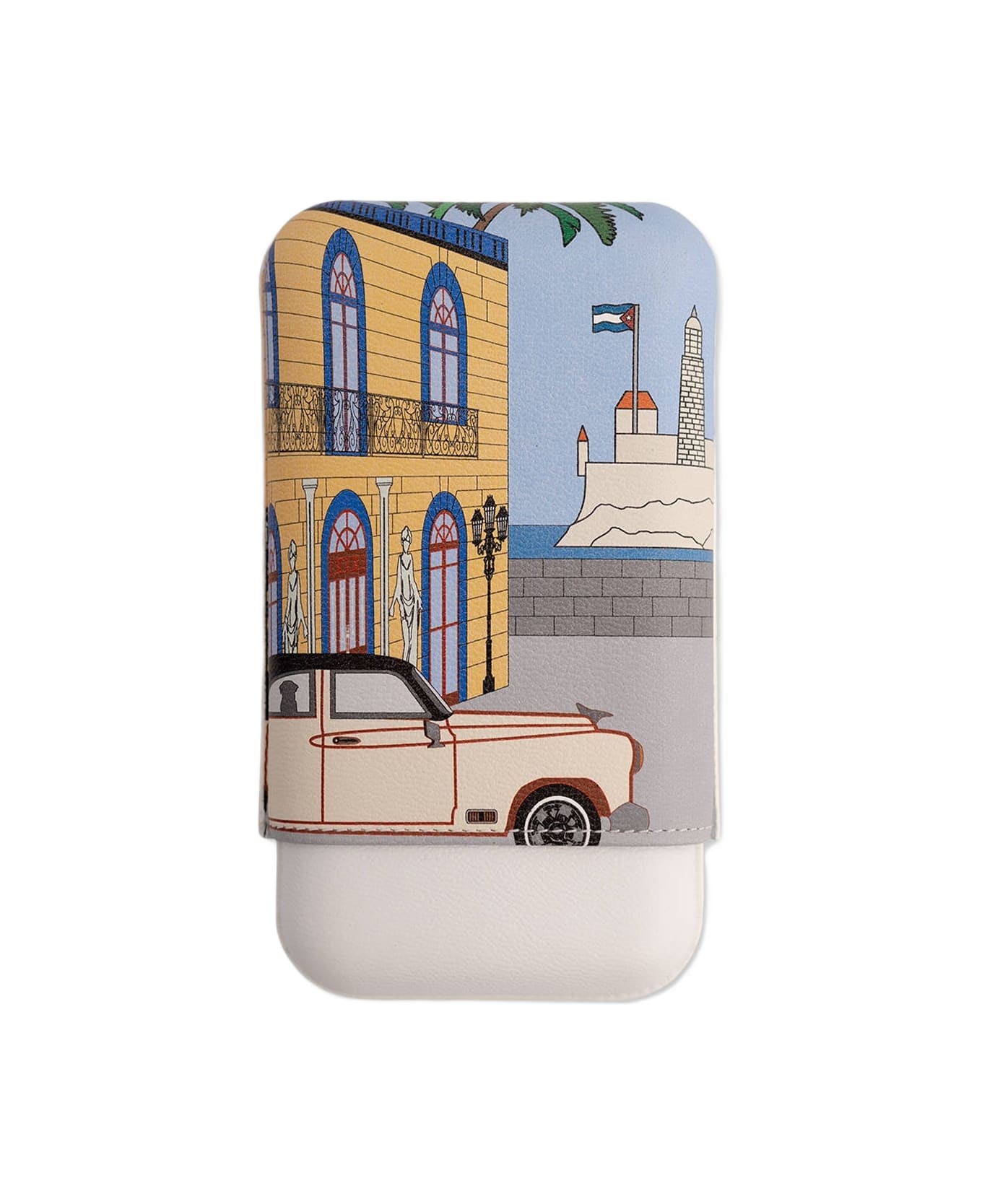 Larusmiani Casa Cubana Le Parisien Cigars Case  - Yellow