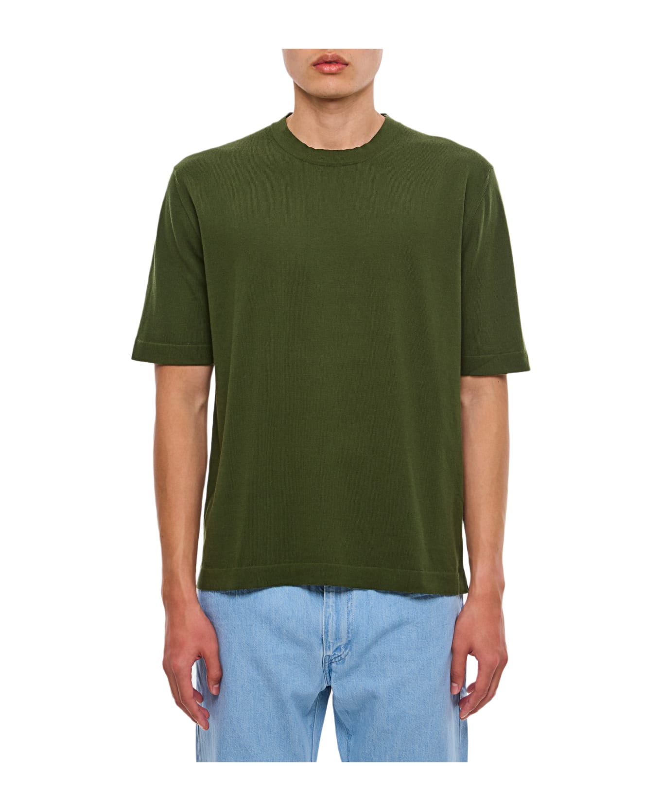 K-Way Combe Cotton T-shirt - Green シャツ