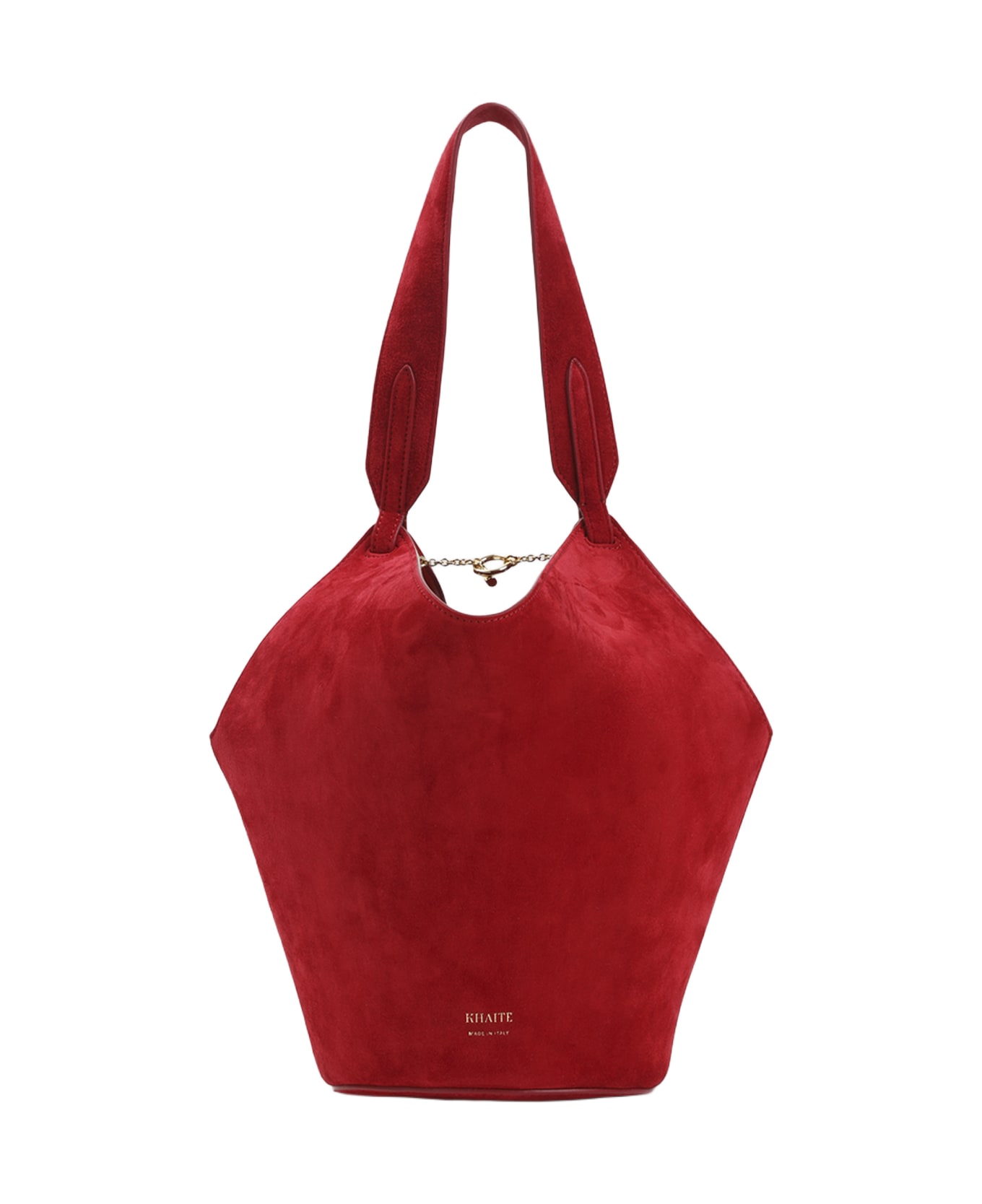 Khaite Lotus Mini Tote Bag - Ruby