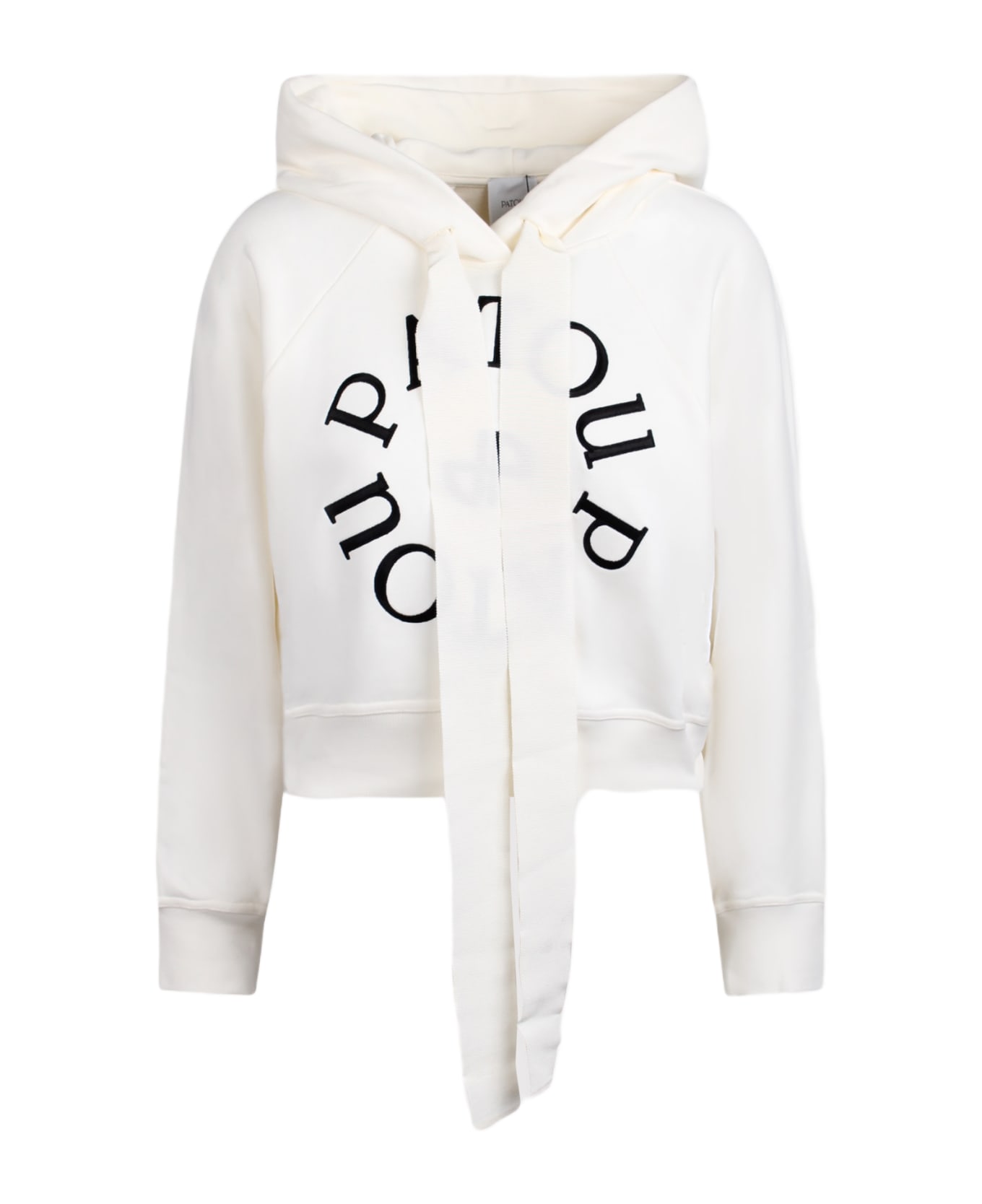 Patou Logo-embroidered Cotton Hoodie
