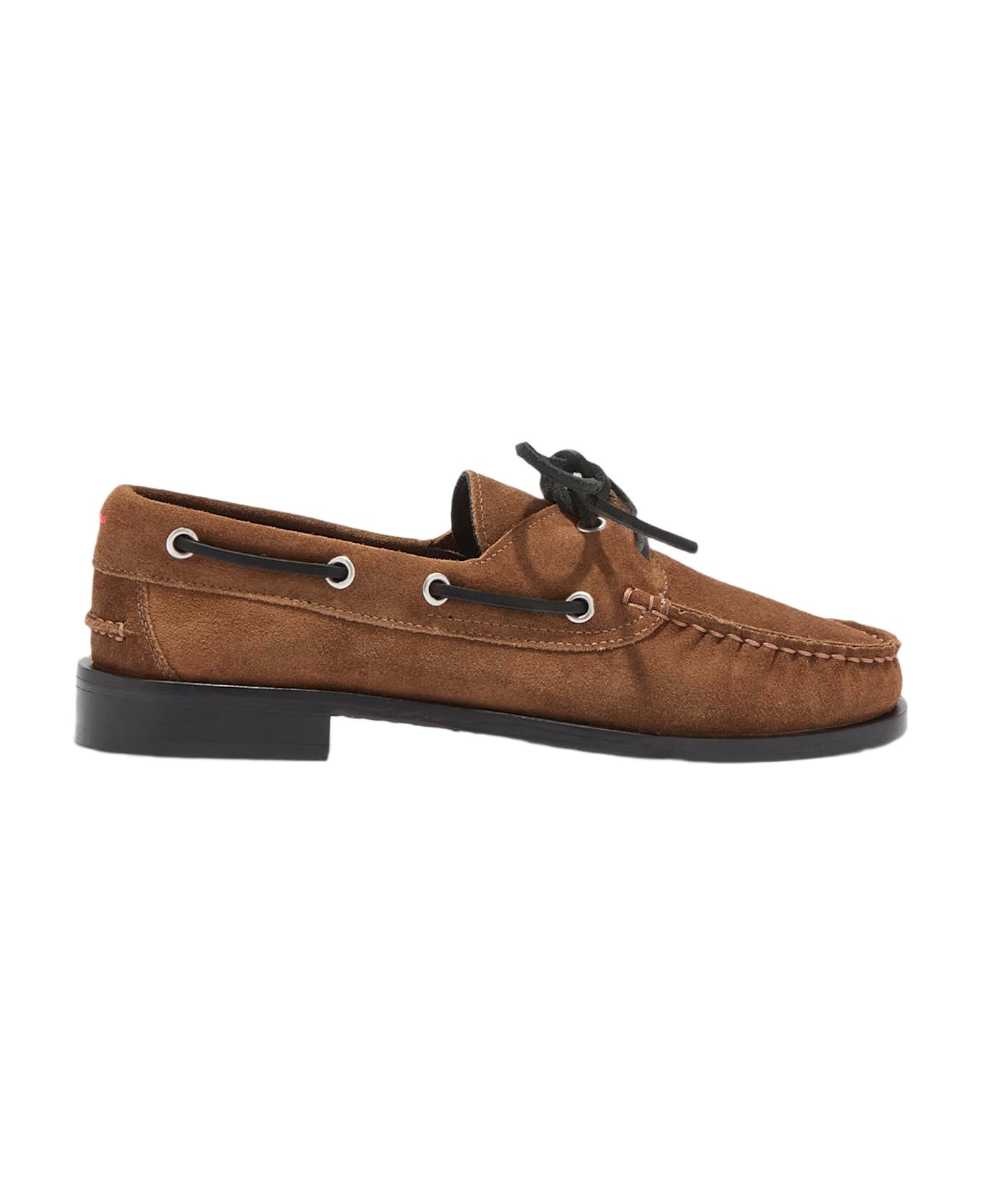 aeyde Harris Cow Suede Leather Tobacco - Brown