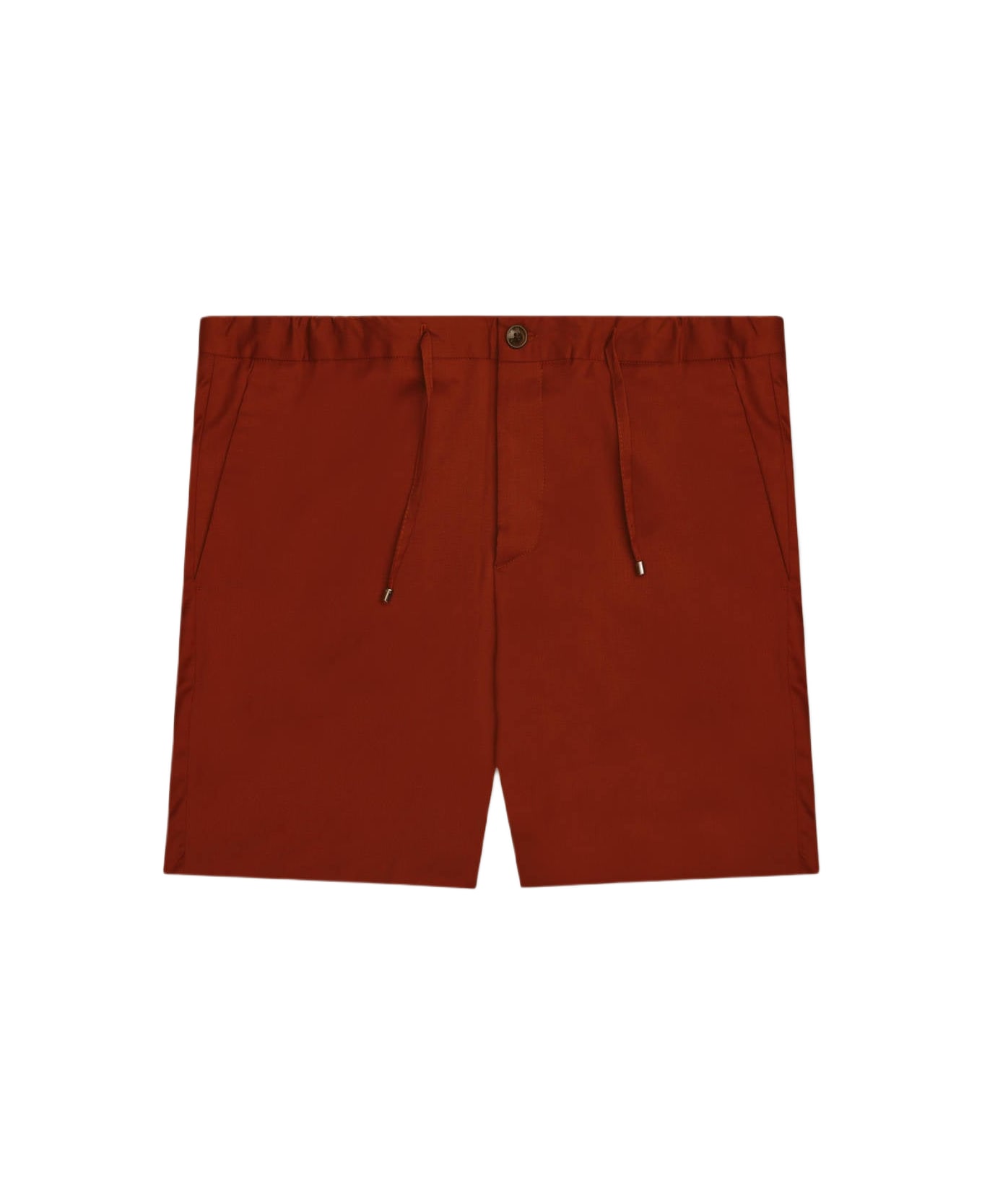 Larusmiani D20 Bermuda Pants - FireBrick