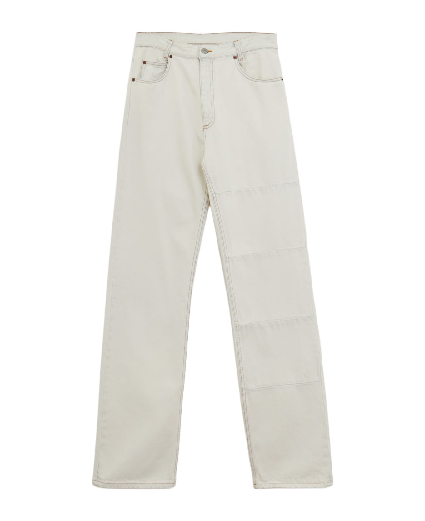MM6 Maison Margiela 5 Pocket Jeans - cream