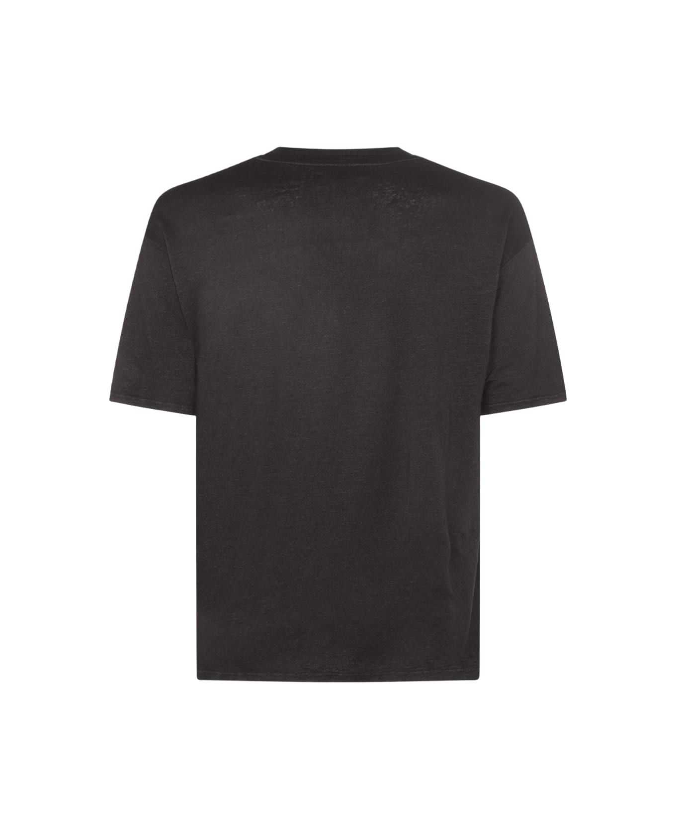 Ma'ry'ya Black Linen T-shirt - Black シャツ