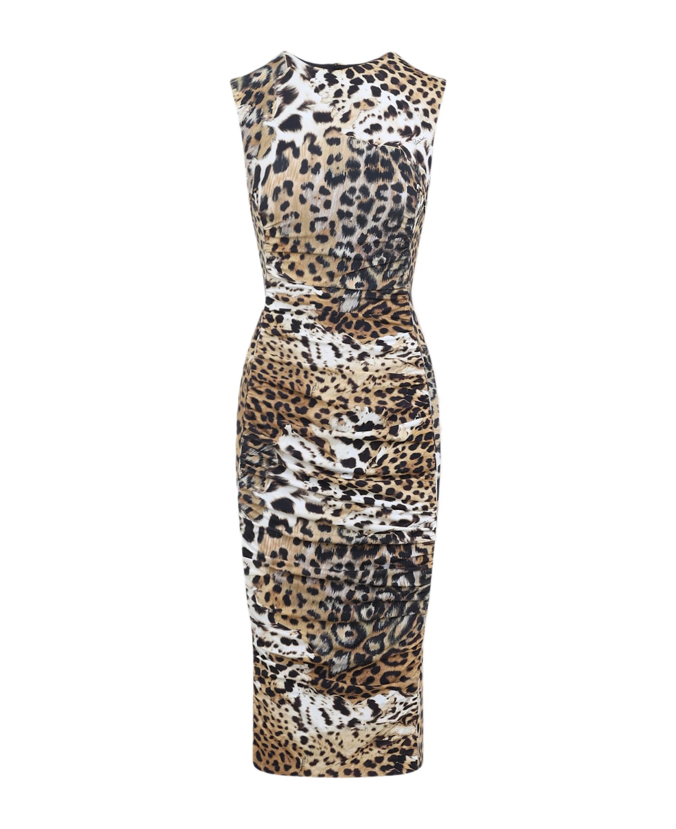 Roberto Cavalli Jaguar Skin Dress - Naturale