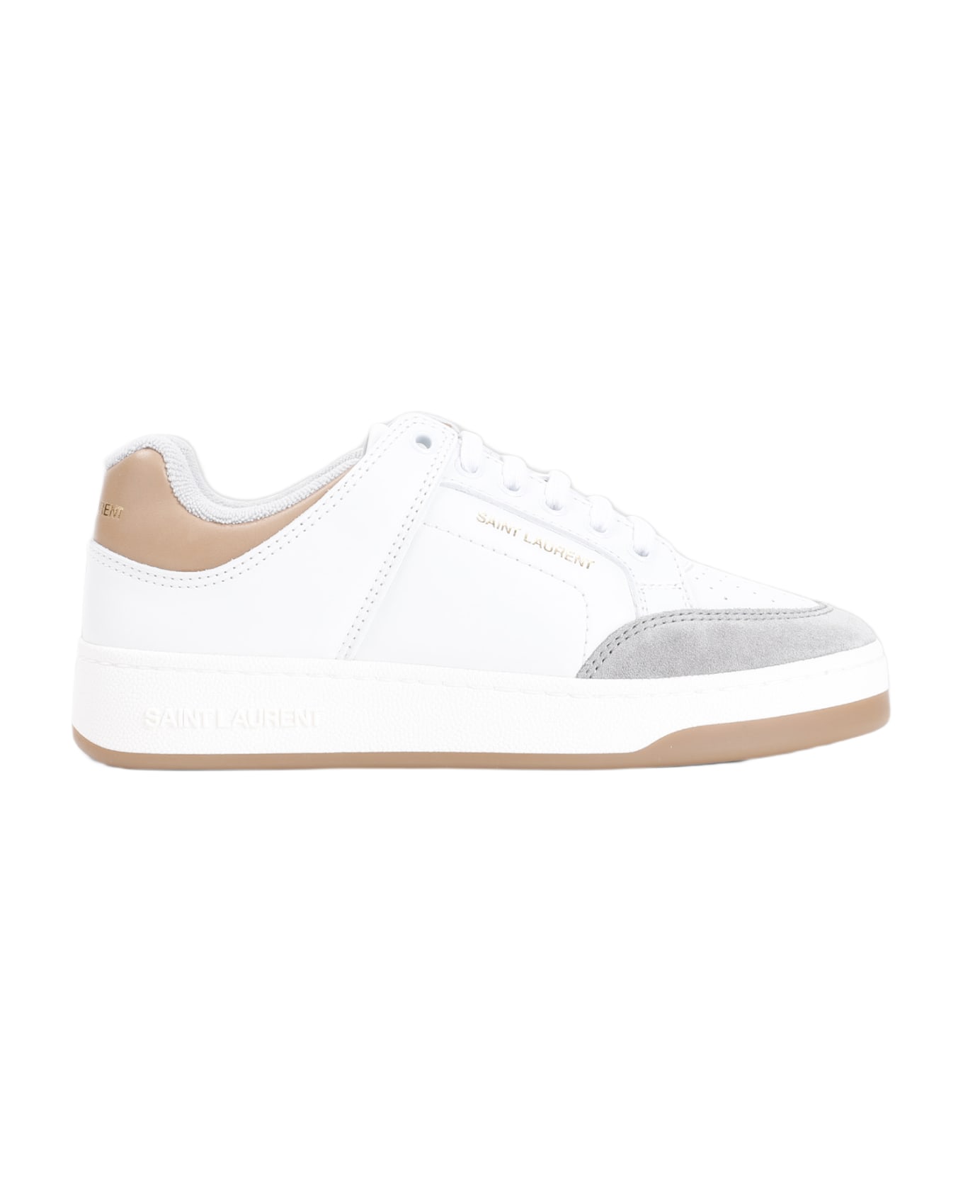 Saint Laurent Sl/61 Sneakers - Gold