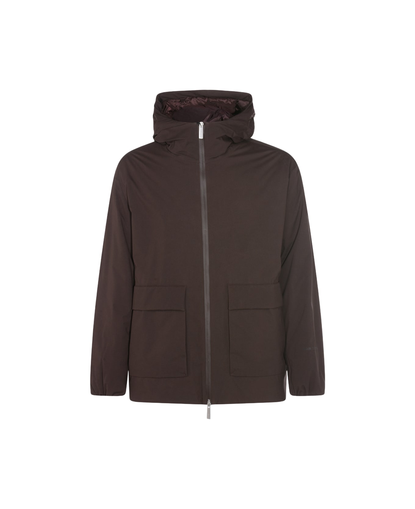 Herno Laminar Brown Down Jacket - COFFEE