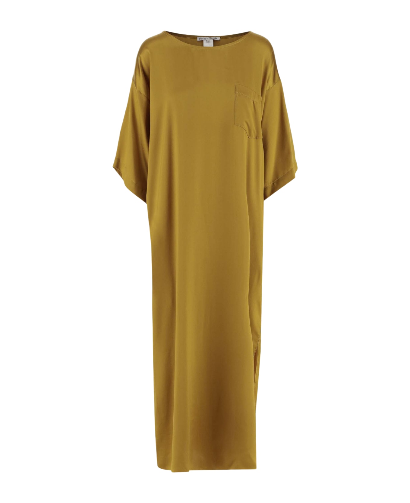 Stephan Janson Silk Long Dress - Golden