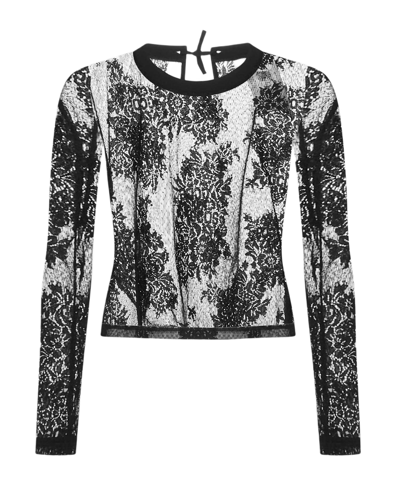 GCDS Lace Top - Black