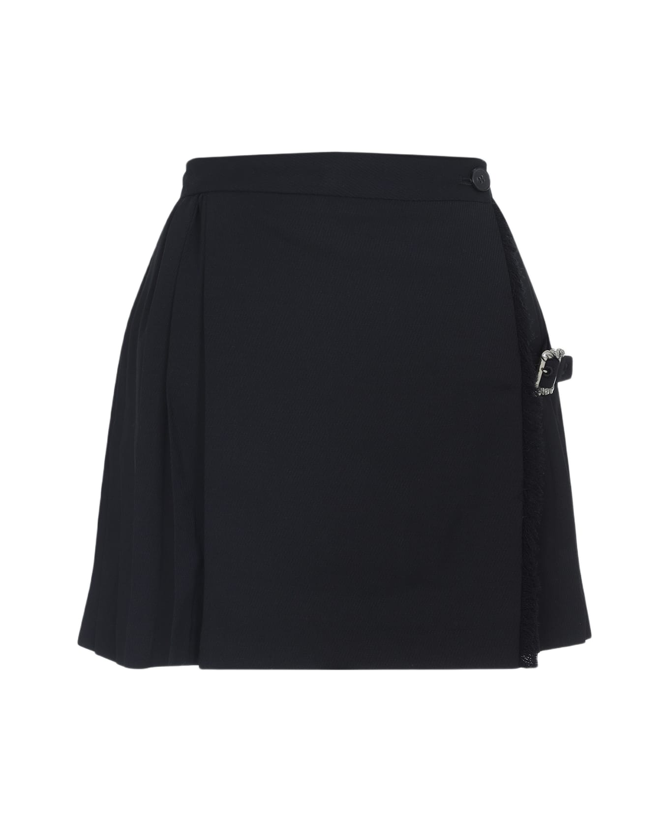 Enfants Riches Deprimes Enfants Riches Déprimés Pleated Mini Skirt - Black