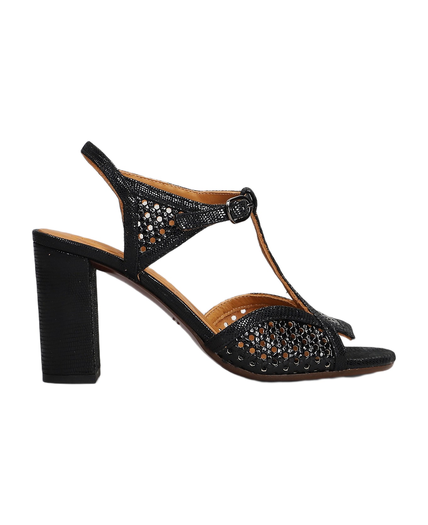 Chie Mihara Bessy 46 Sandals In Black Leather - black
