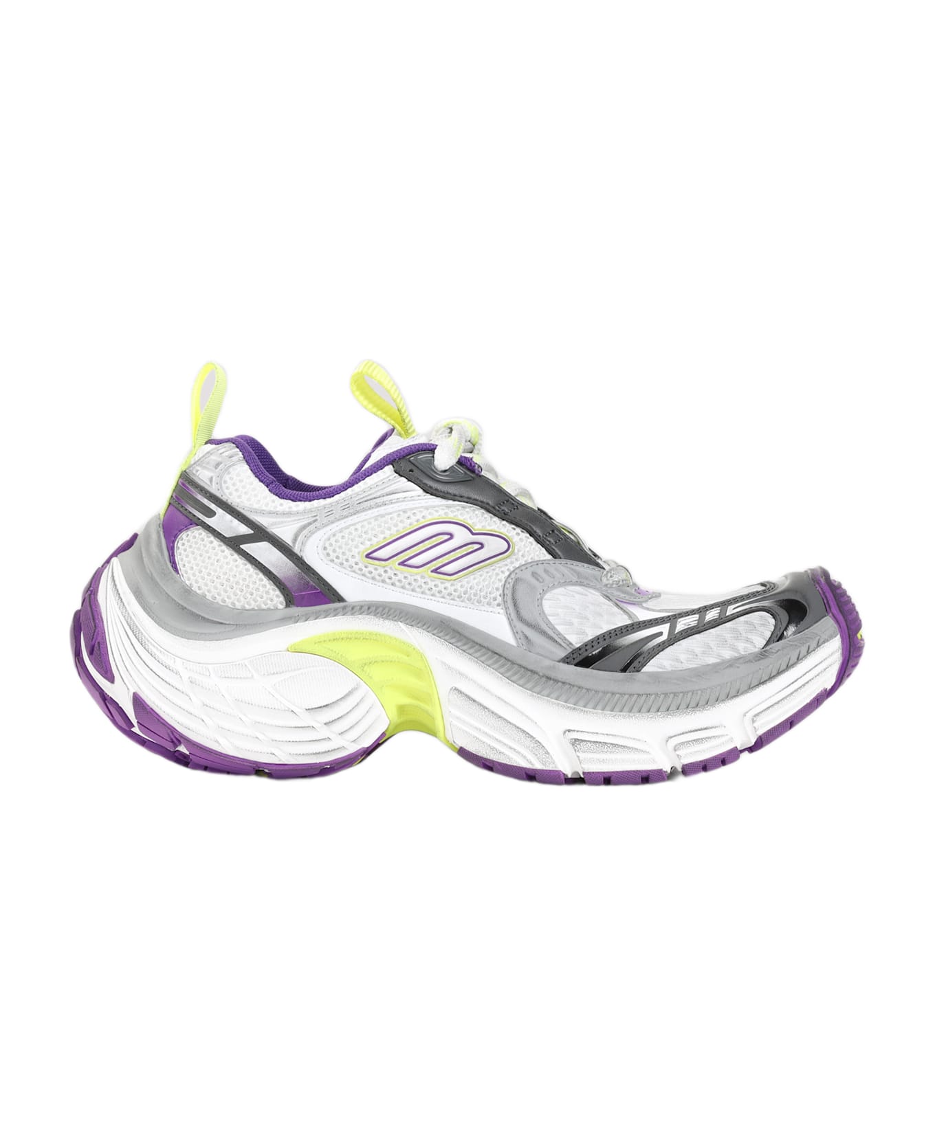 関税込【BALENCIAGA】6XLスニーカー TGrey/Purple Balenciaga 6xl Sneakers | italist