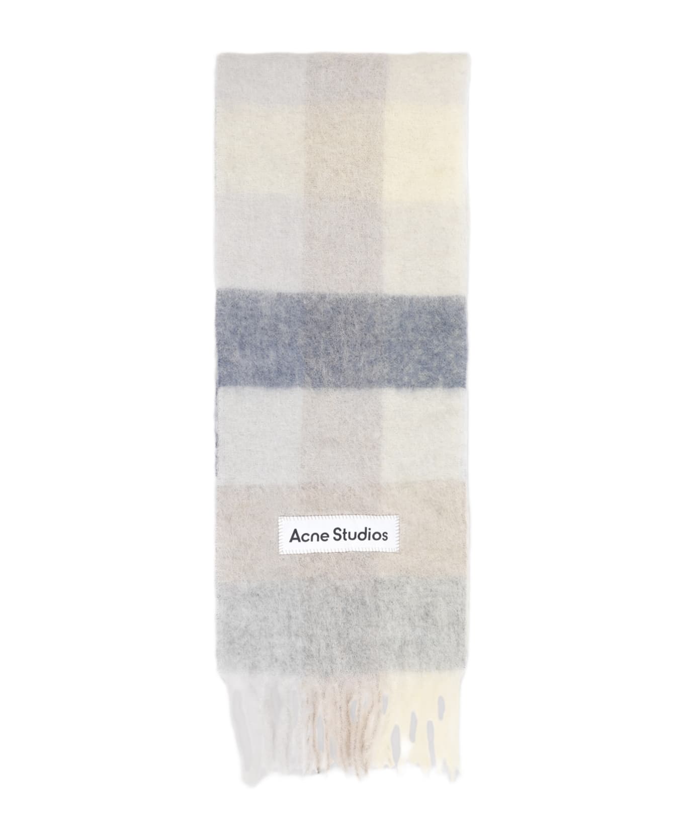 Acne Studios Alpaca Scarf - Vanilla Beige Lavander