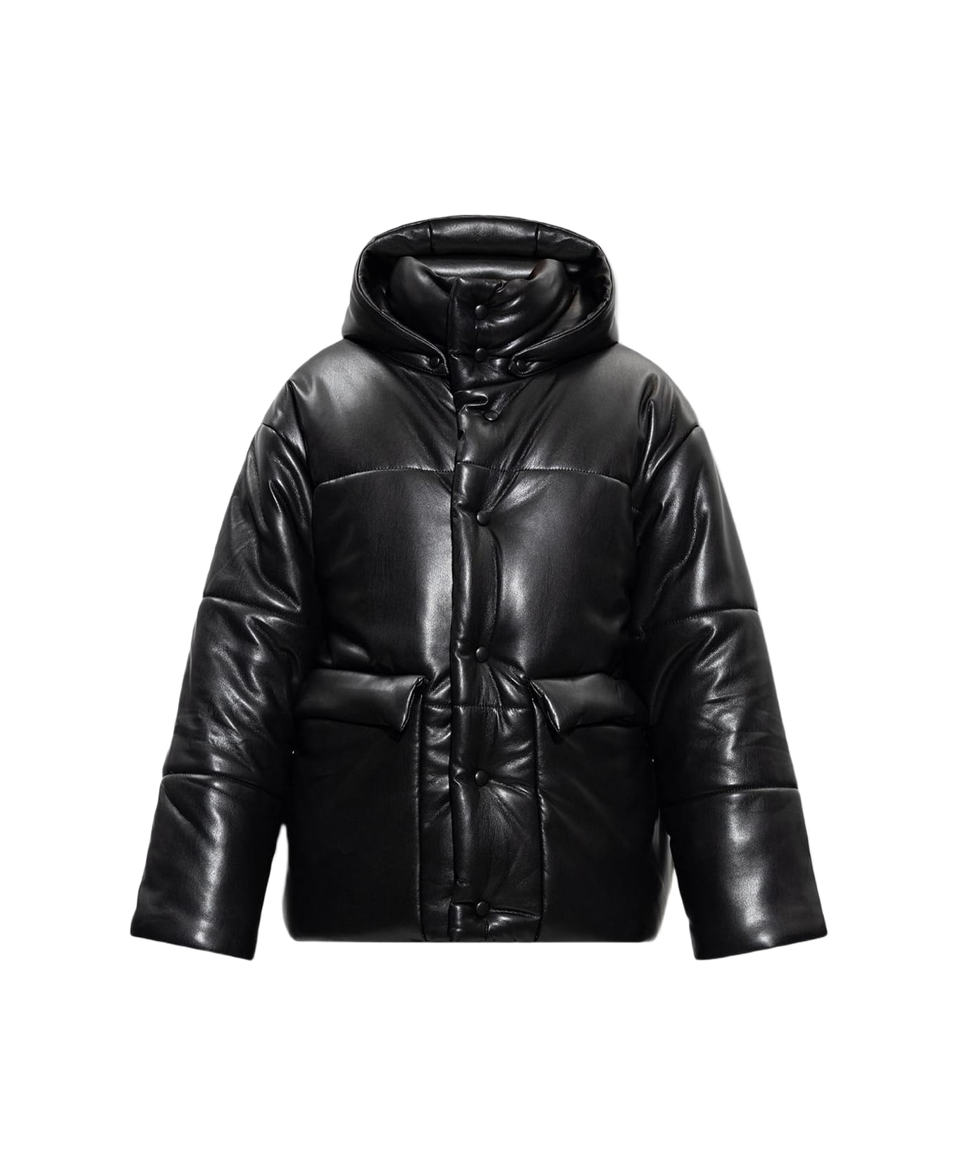 Nanushka 'hide' Jacket - BLACK