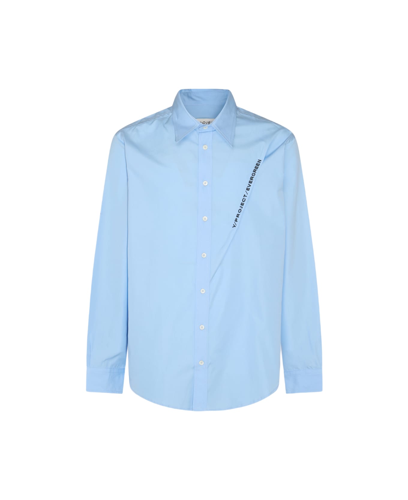 Y/Project Light Blue Cotton Shirt