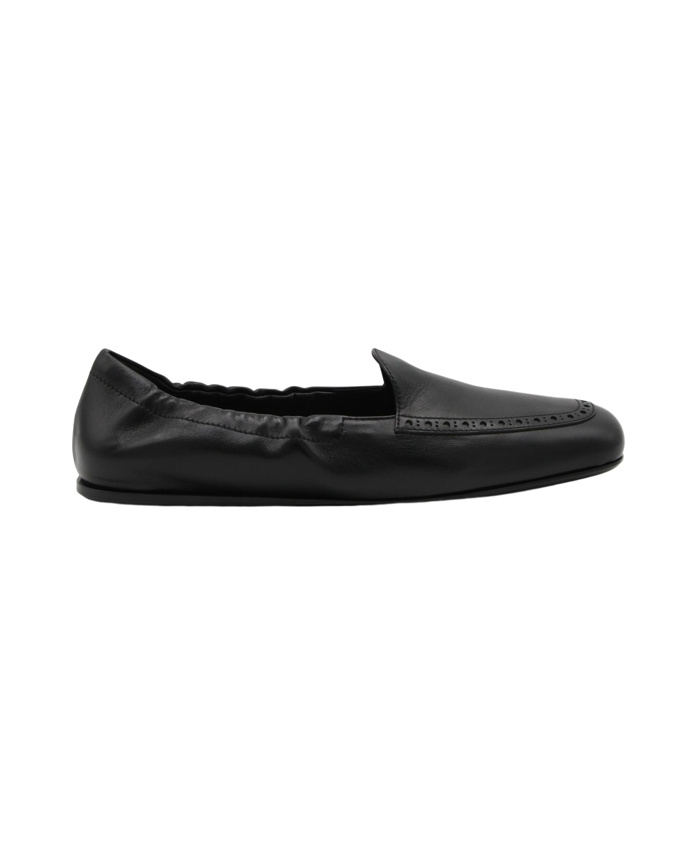 Church's Black Leather Loafers - Black