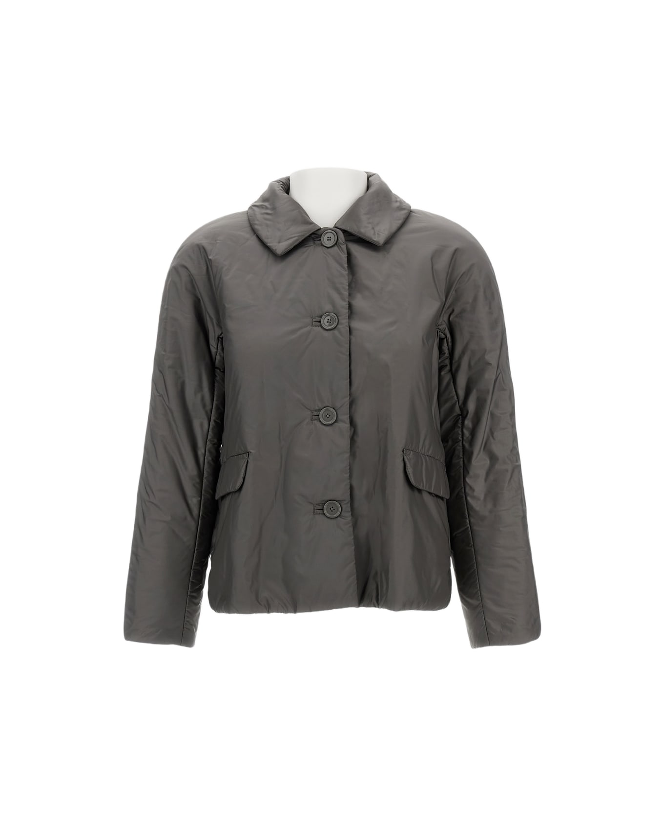 Max Mara The Cube Crop Jacket Greens - ANTRACITE