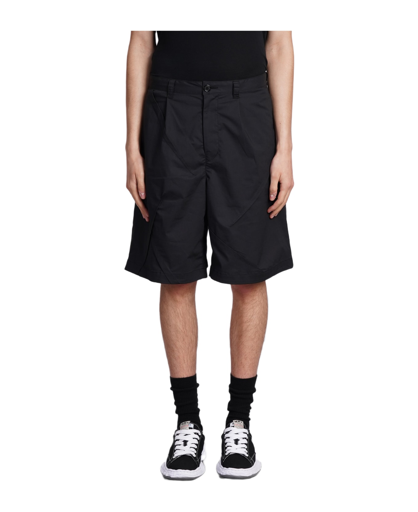 Undercover Jun Takahashi Shorts In Black Polyester - black