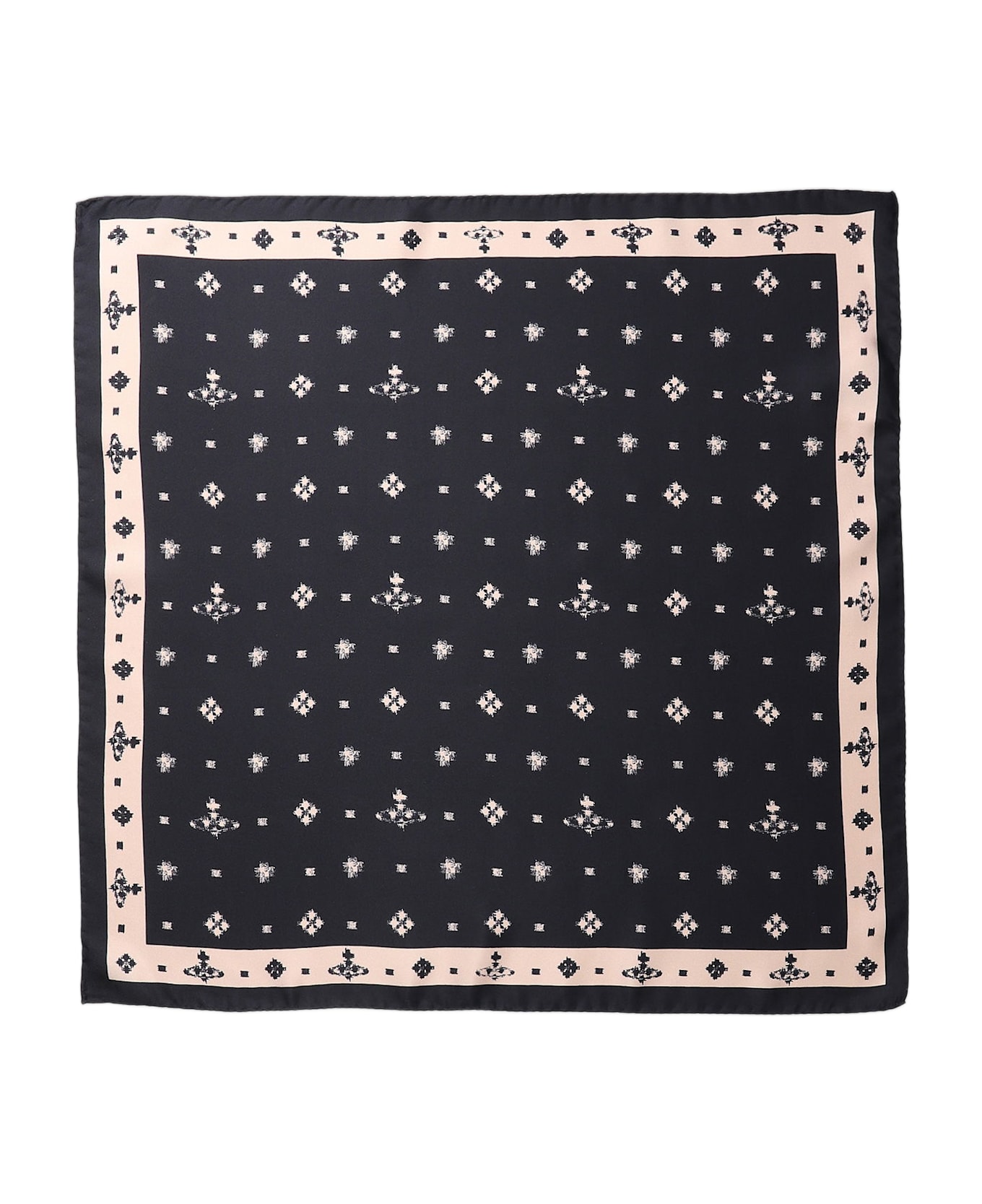 Vivienne Westwood Foulard In Black Silk - black