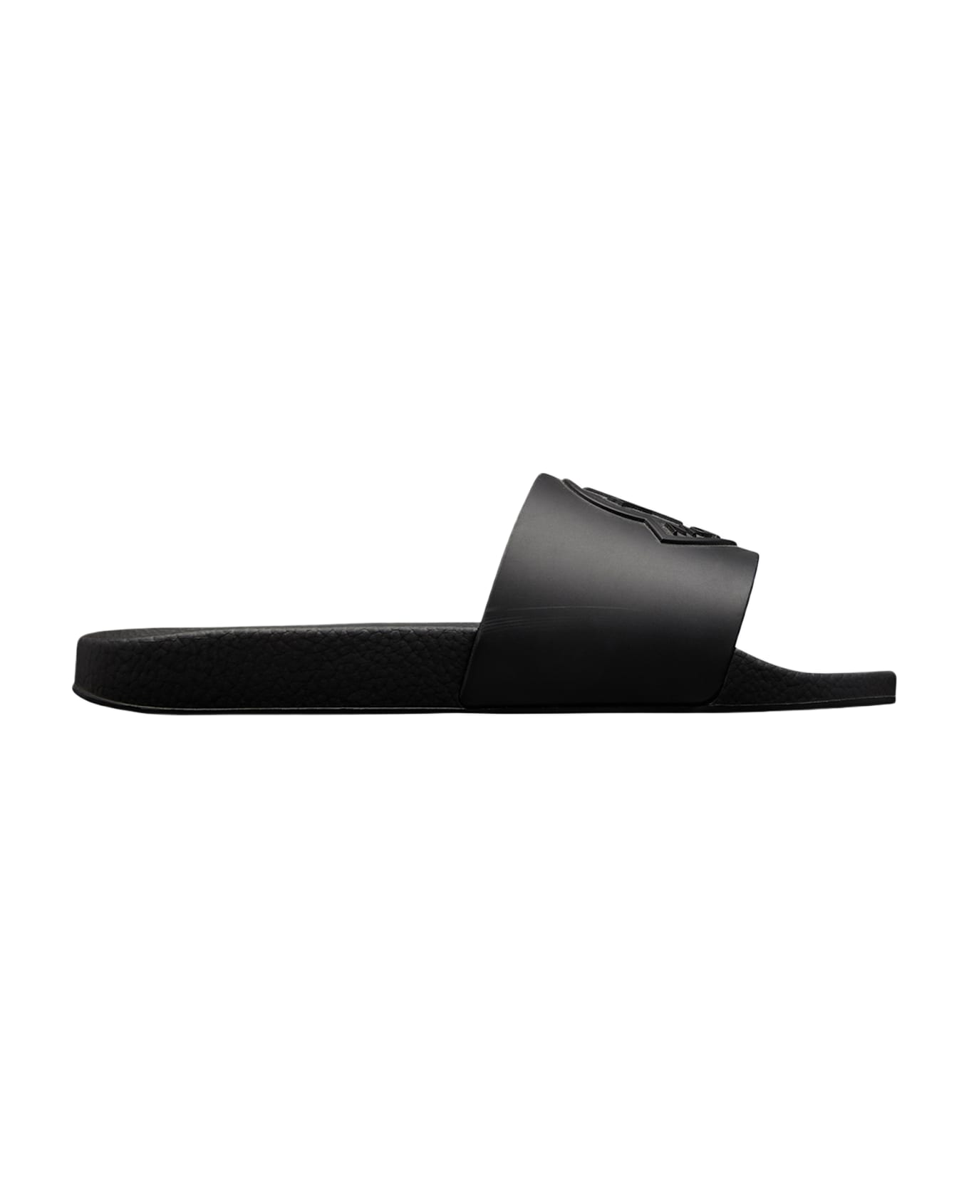 Moncler Basile Slides Shoes - Black