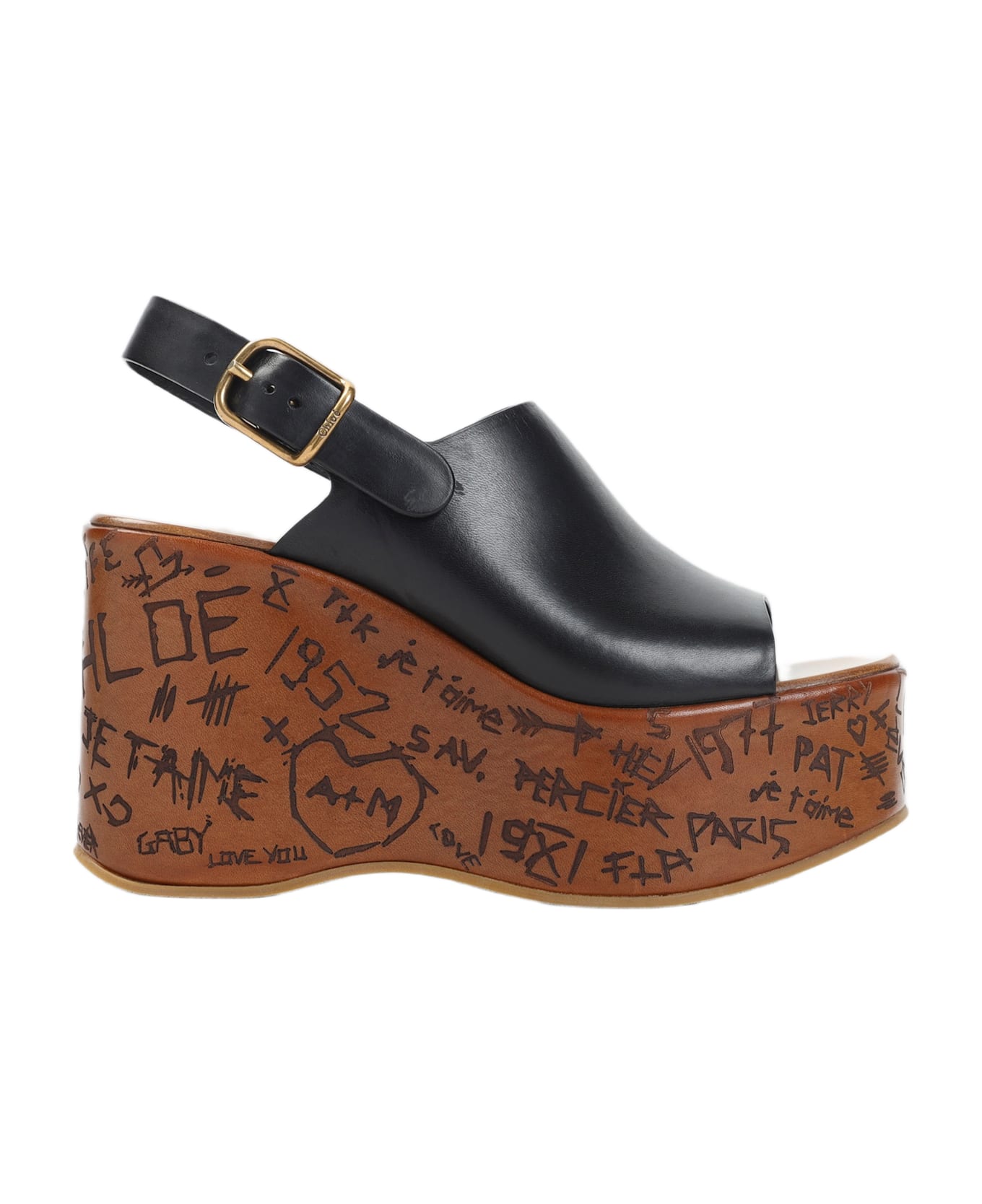 Chloé Maxime Sandal - Black