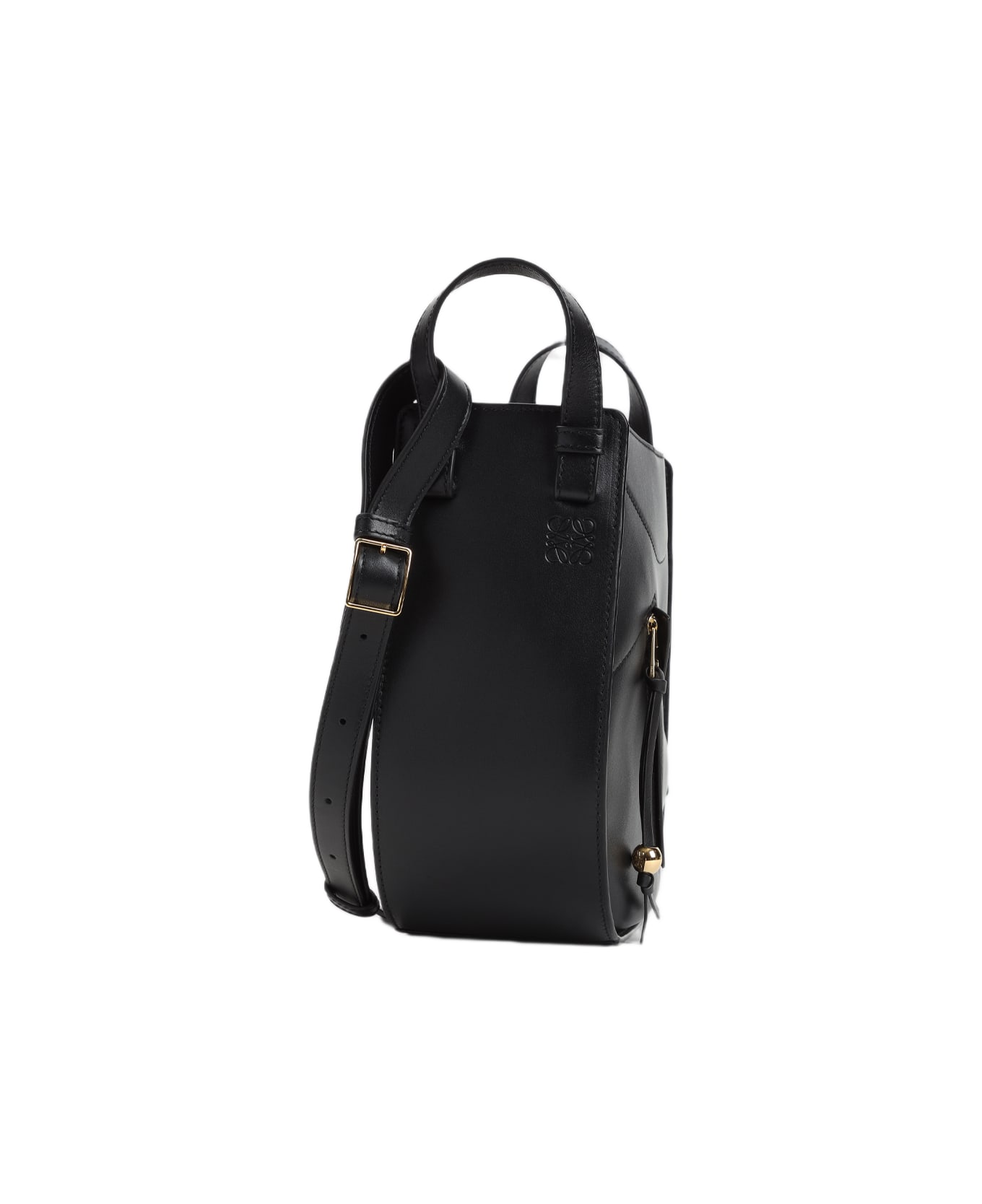 Loewe Hammock Slice Shoulder Bag - Black