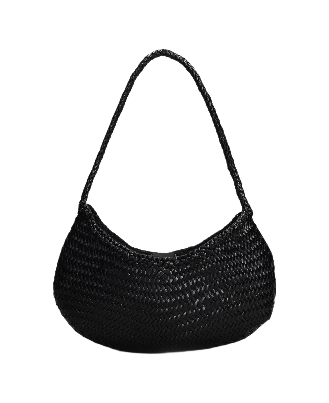 Dragon Diffusion Nova Luna Hand Bag In Black Leather - black