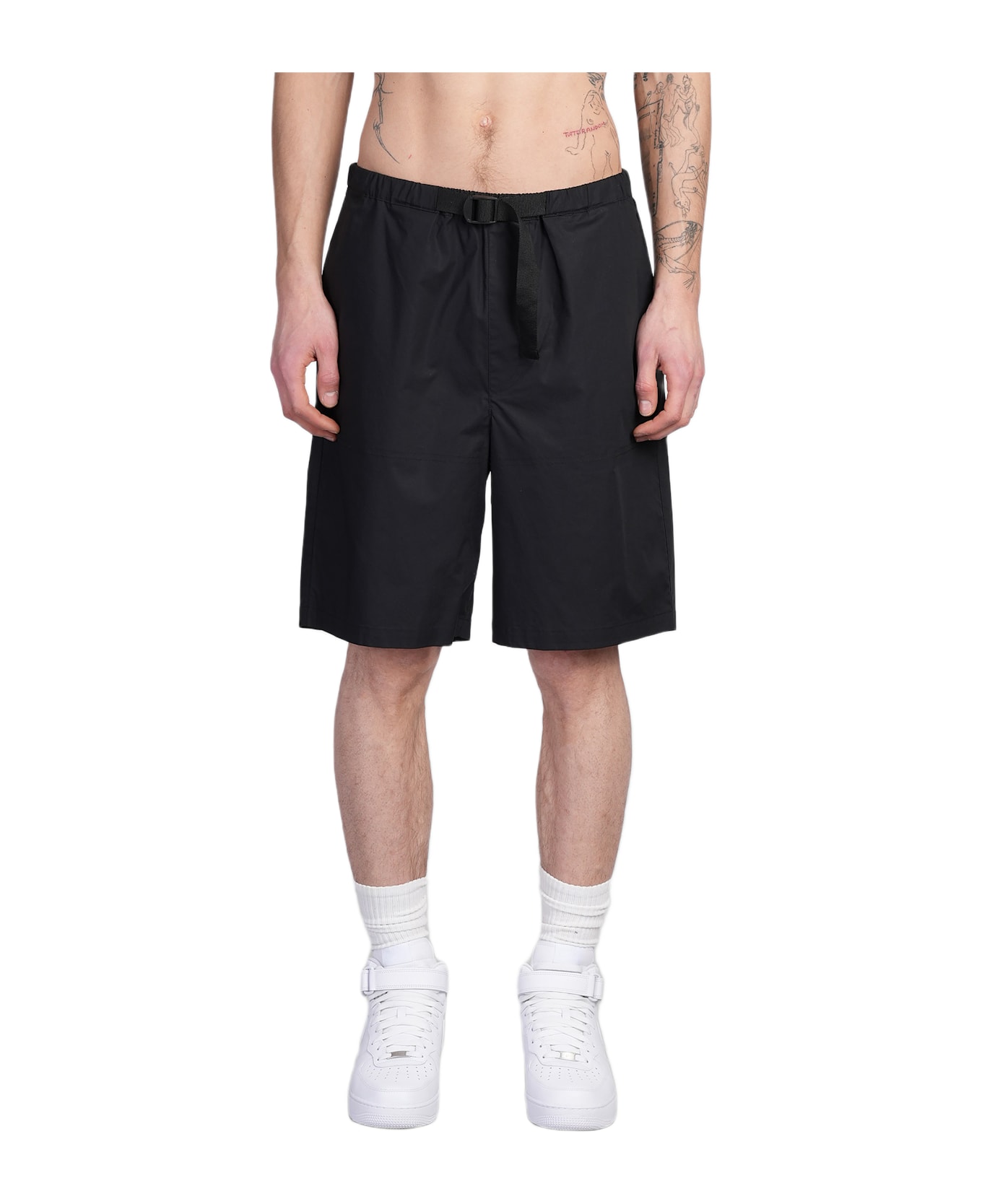 Roberto Collina Shorts In Black Cotton - black