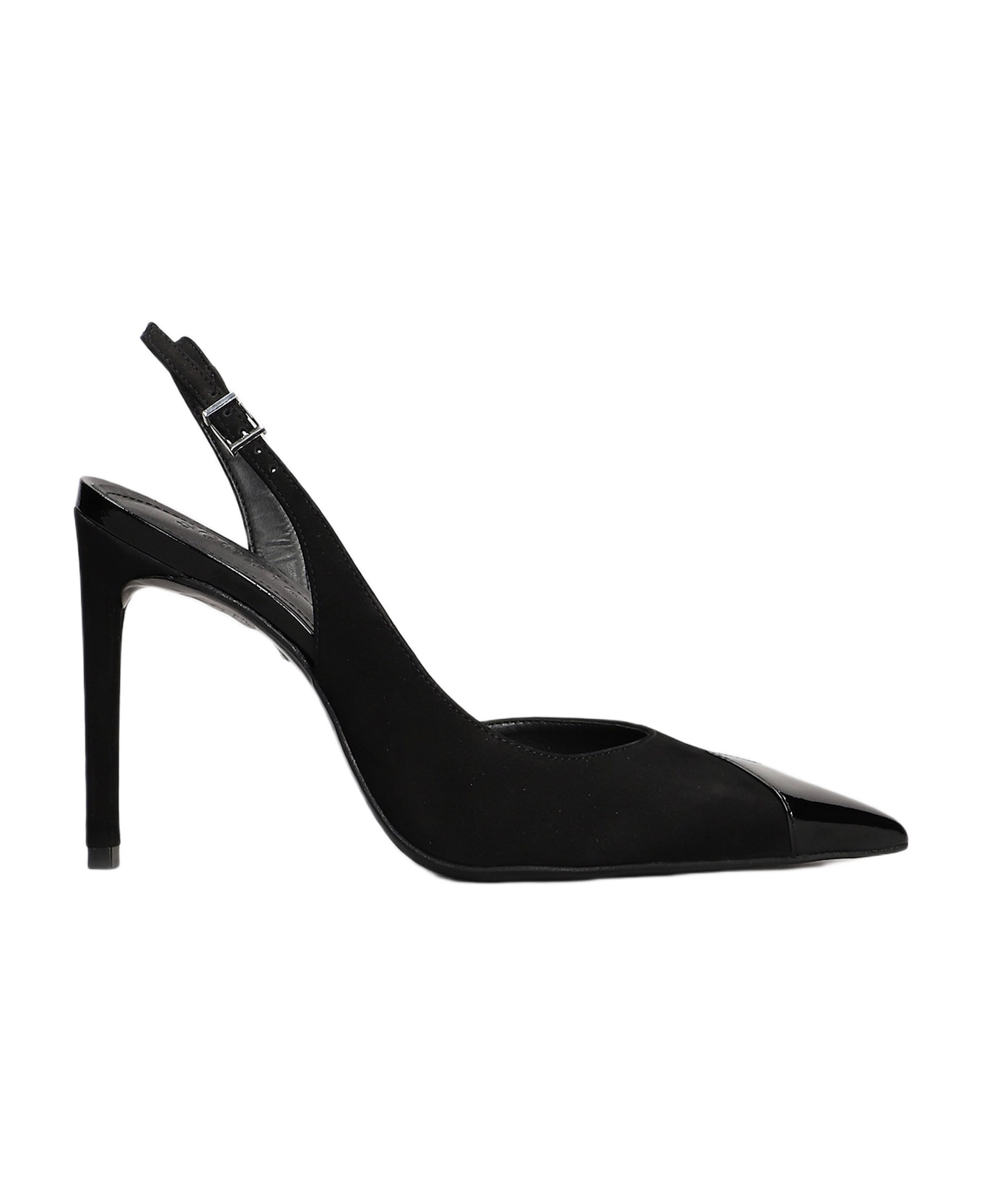 Schutz Elffie Pumps In Black Suede - black