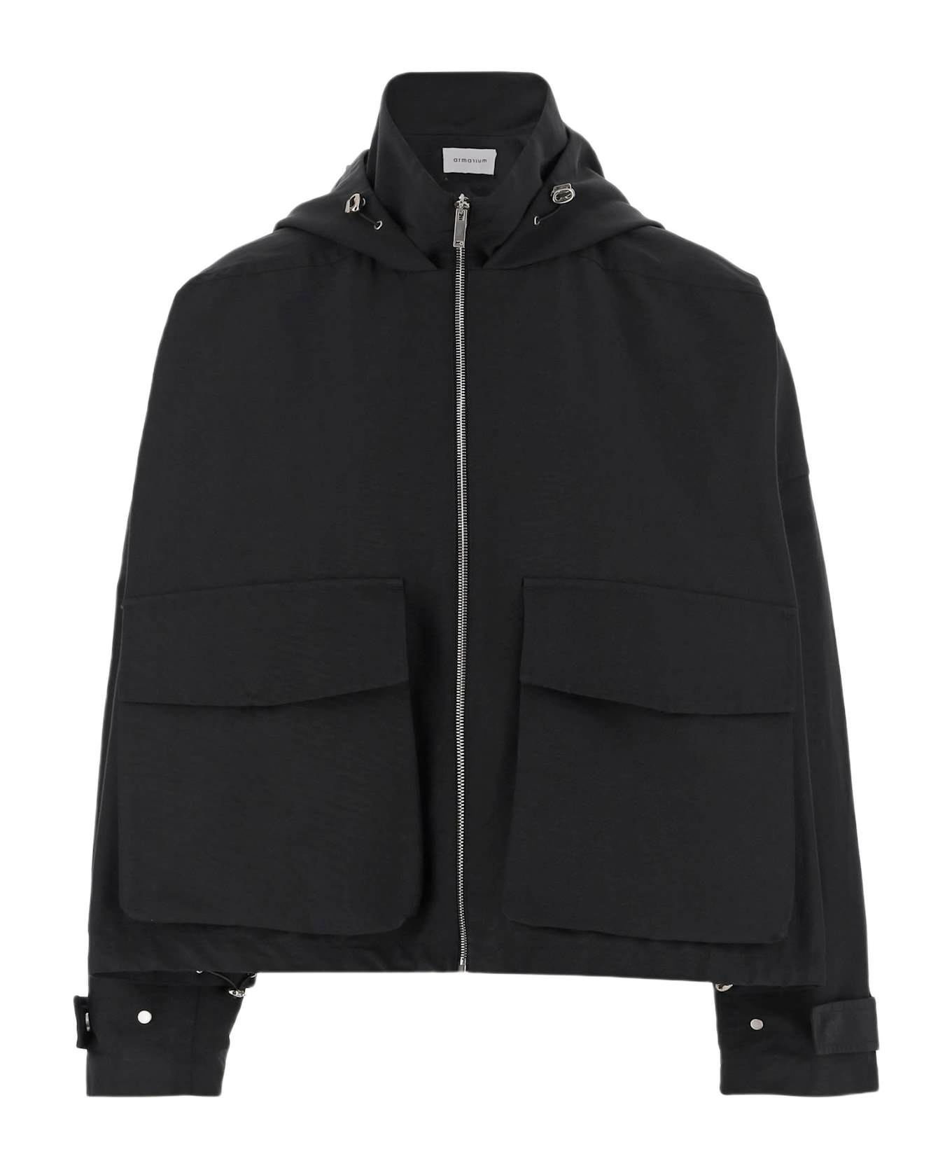Armarium Cotton Blend Jacket - Black