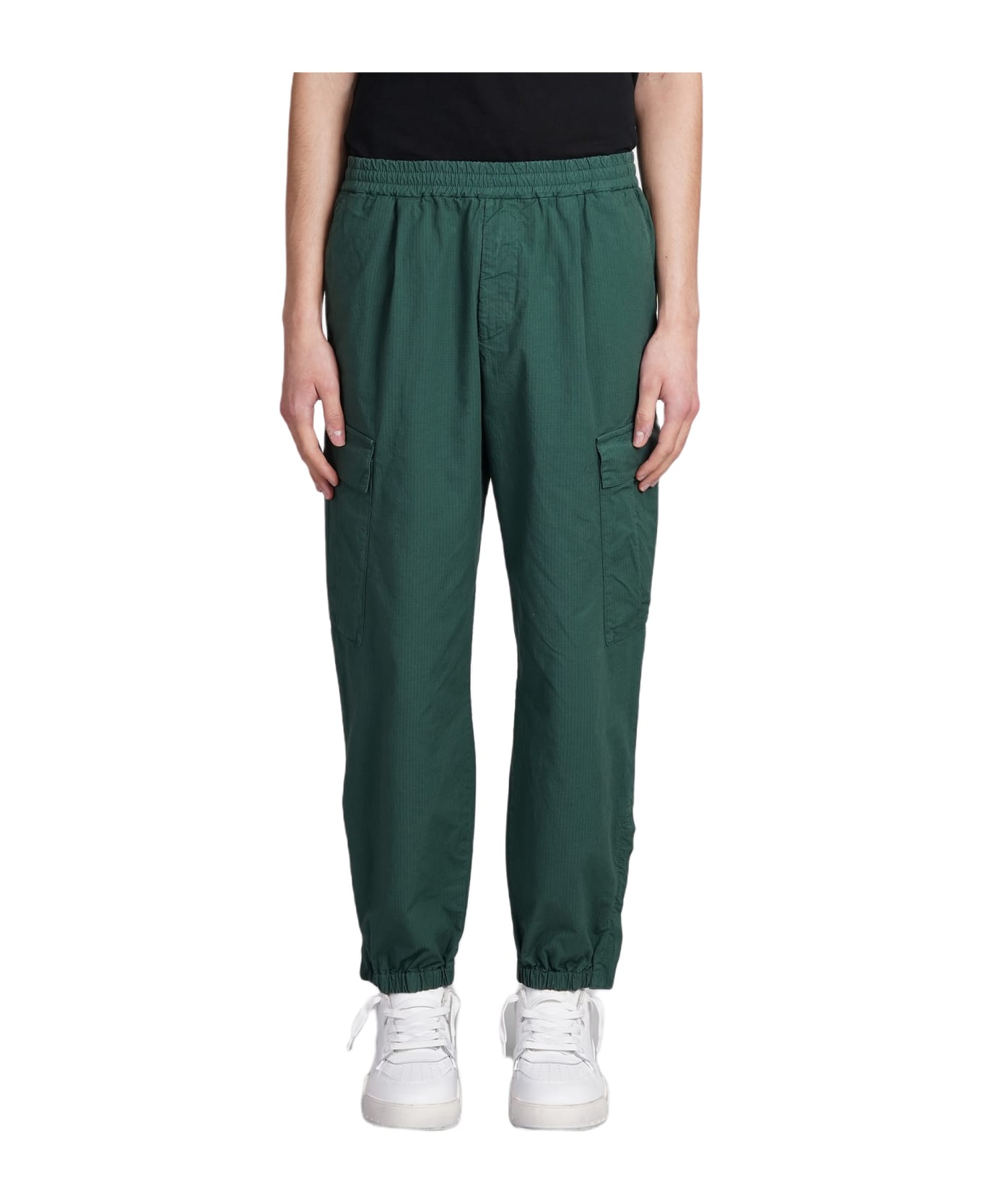 Barena Rambagio Pants In Green Cotton - green スウェットパンツ