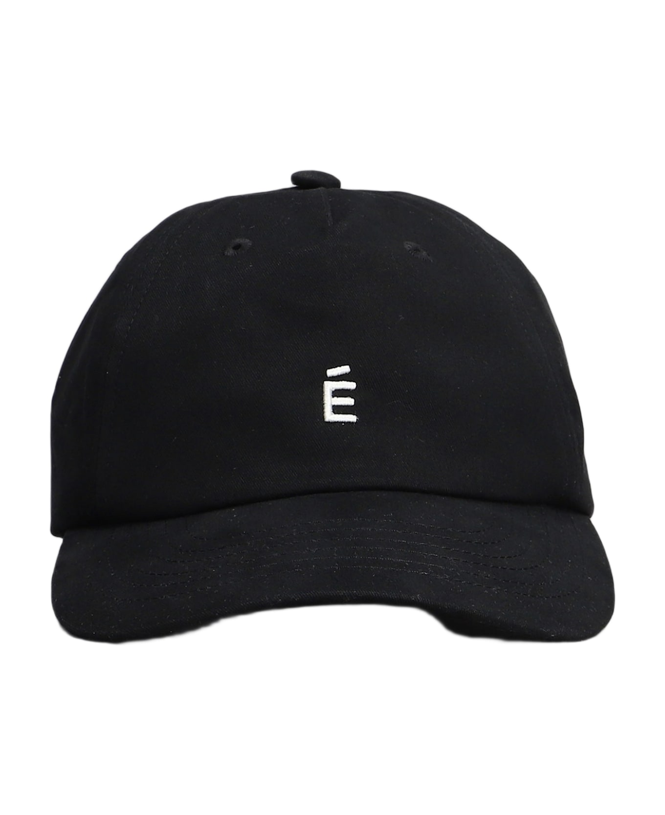 Études Hats In Black Cotton - black