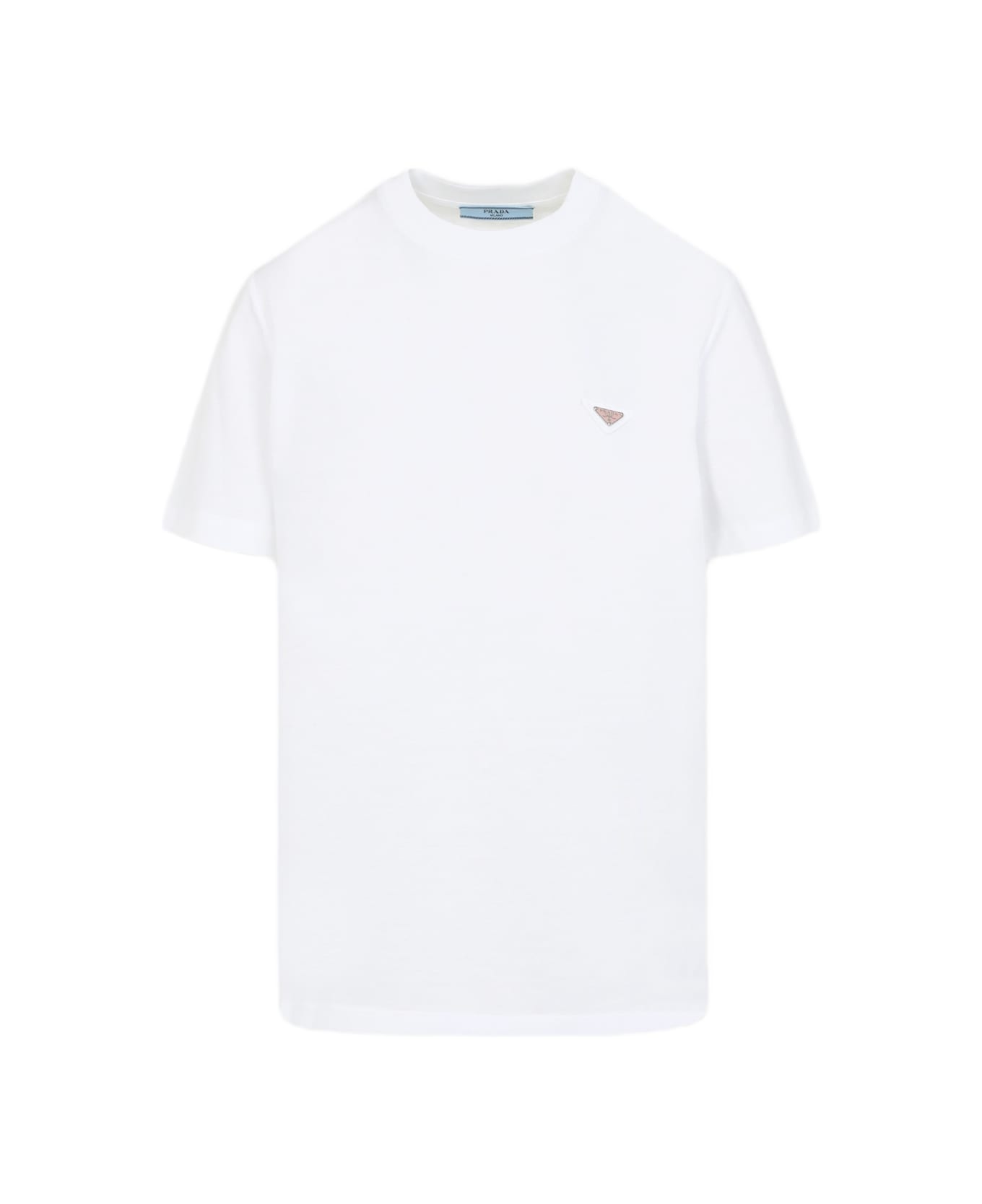 Prada Cotton T-shirt - Bianco