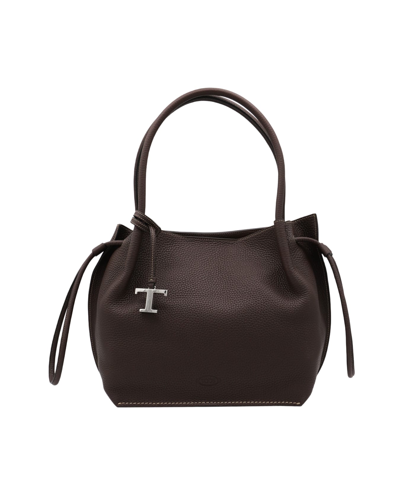 Tod
s Dark Brown Leather Totes - MARRONE AFRICA