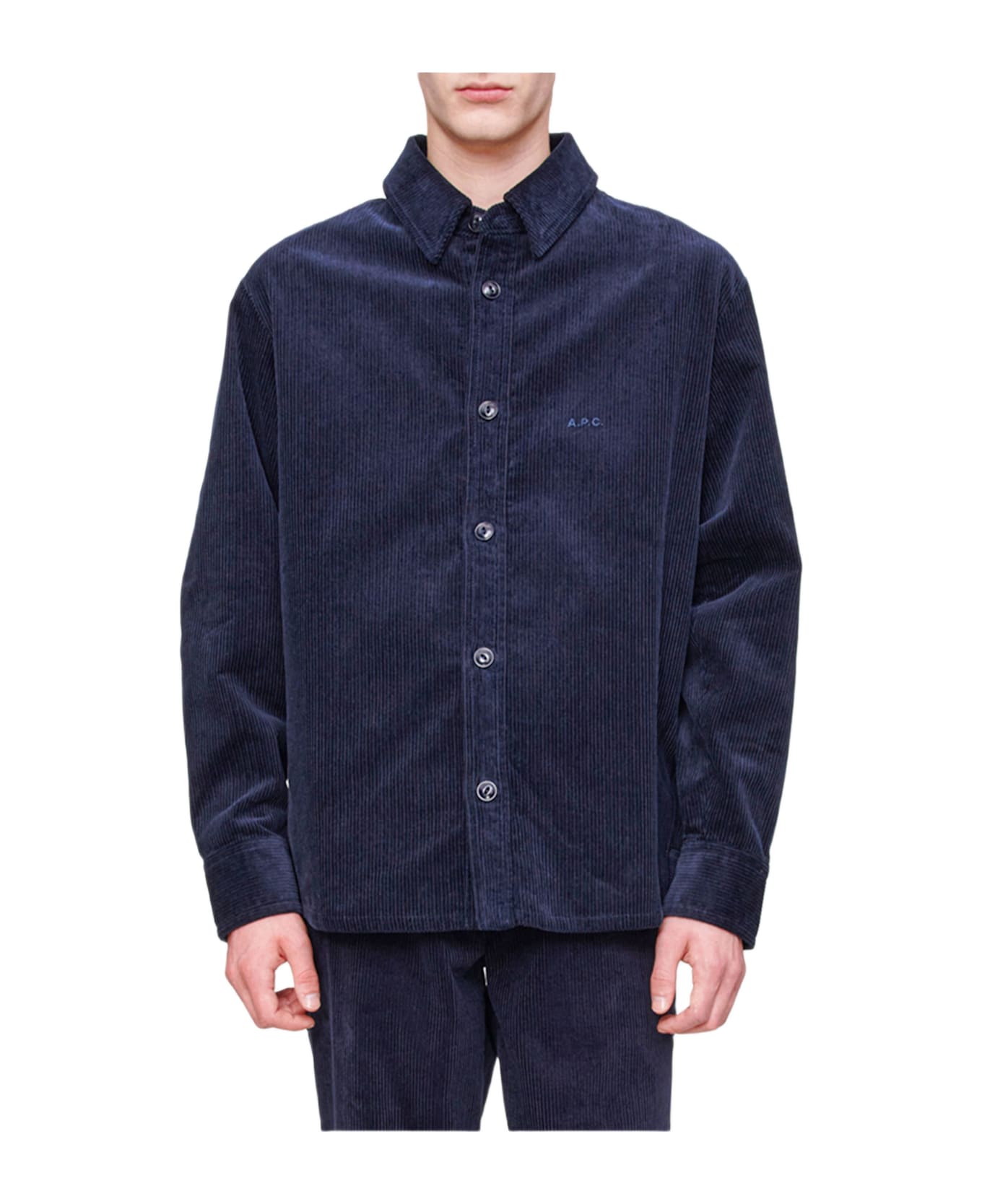 A.P.C. Surchemise Bobby - BLUE