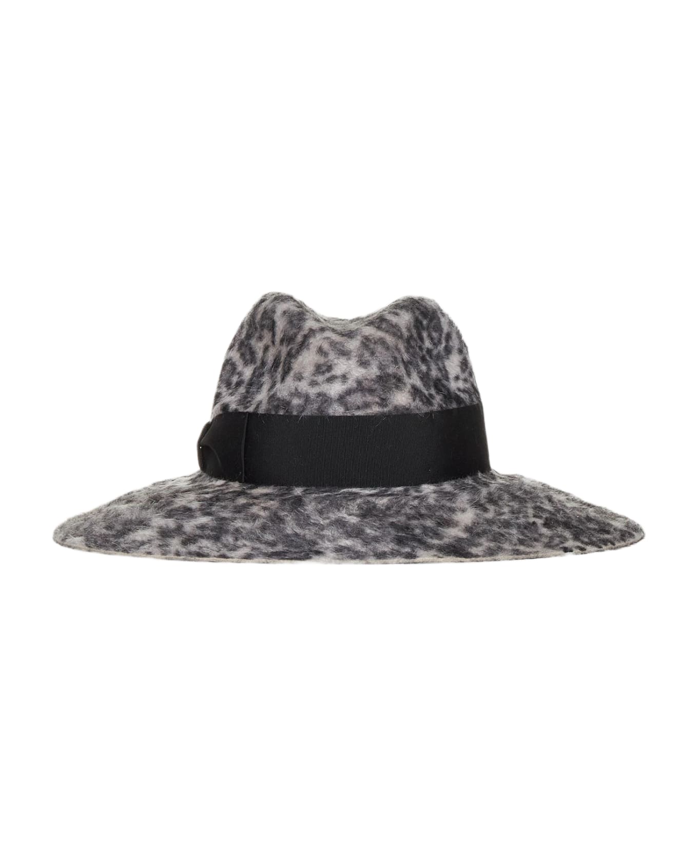 Borsalino Sophie Leopard Felt Hat