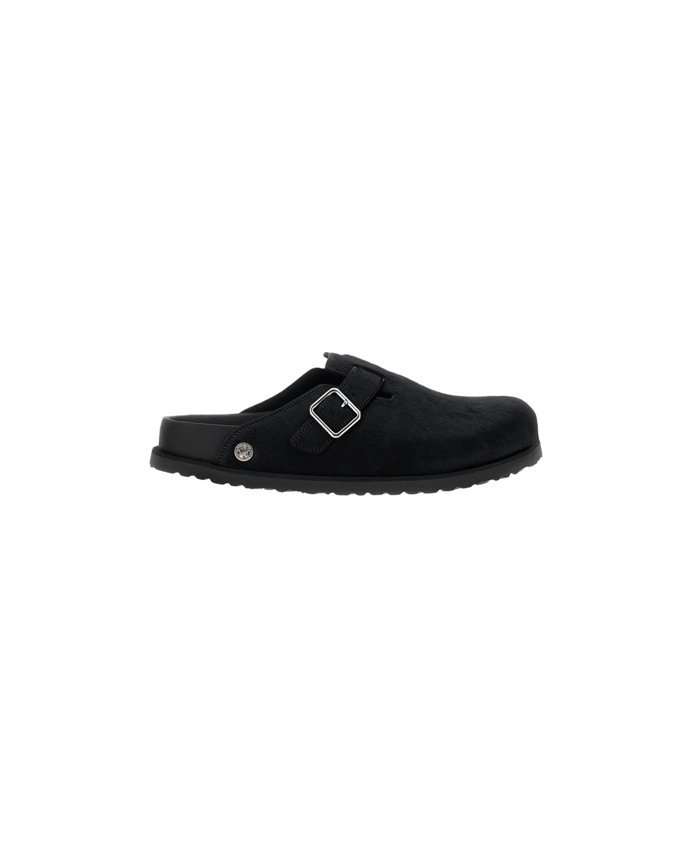 Birkenstock Boston Pony Hair Exq 1774 - Black